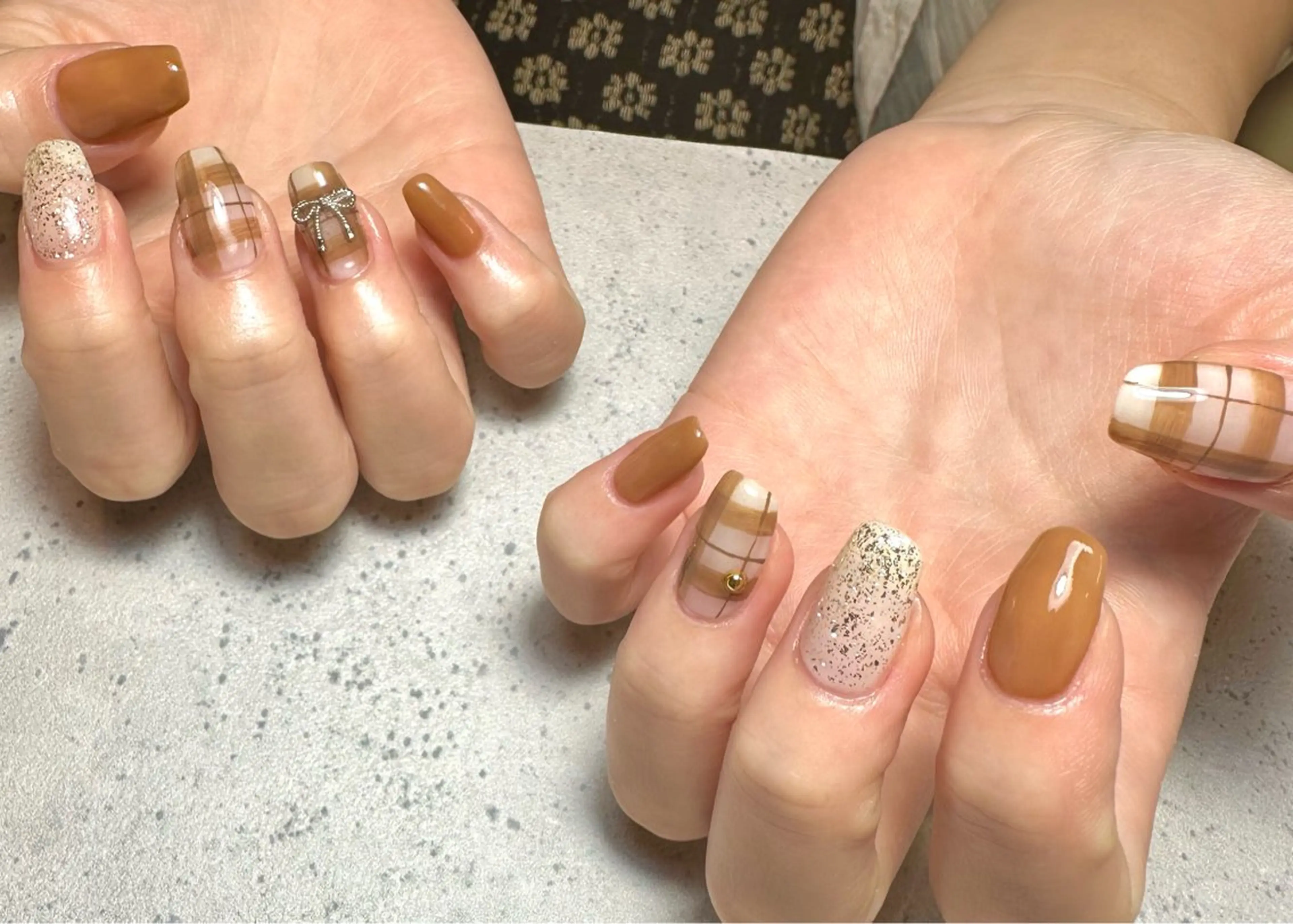 ネイル ハンドネイル フットネイル GéRanium Harukaのネイルデザイン