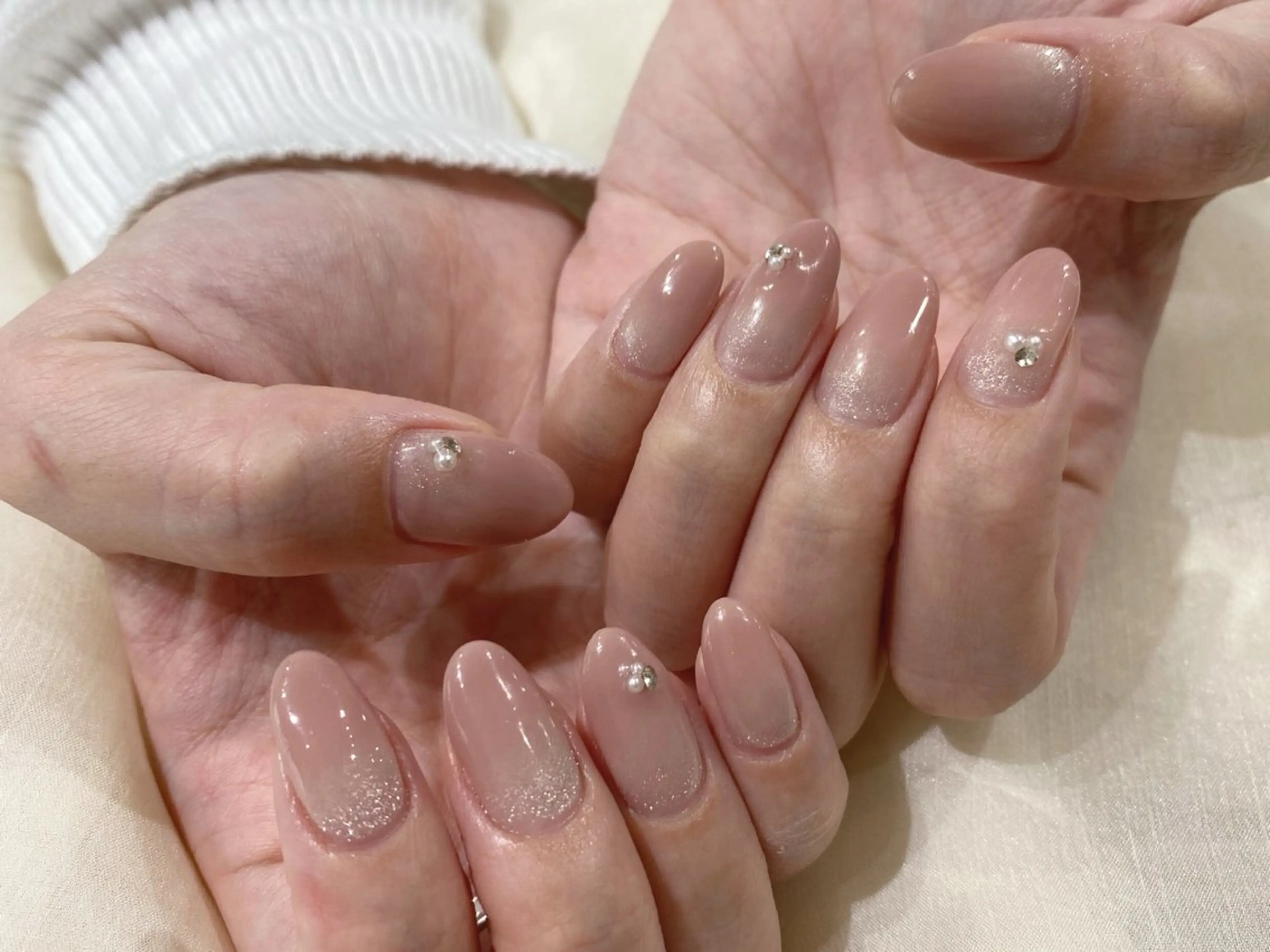 ミディアム ハンドネイル Nail  R💫 naoのネイルデザイン