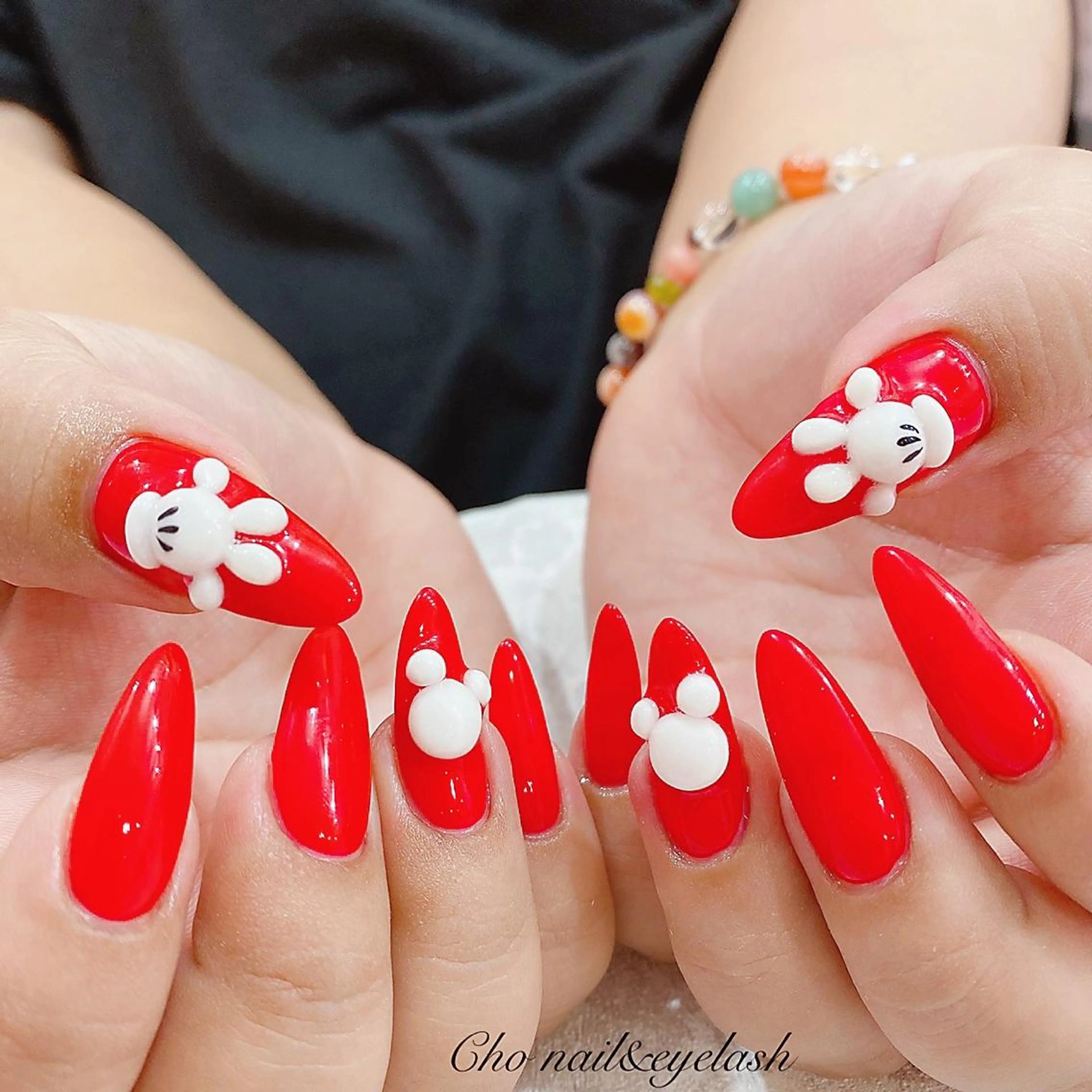 ロング ネイル cho nailのネイルデザイン