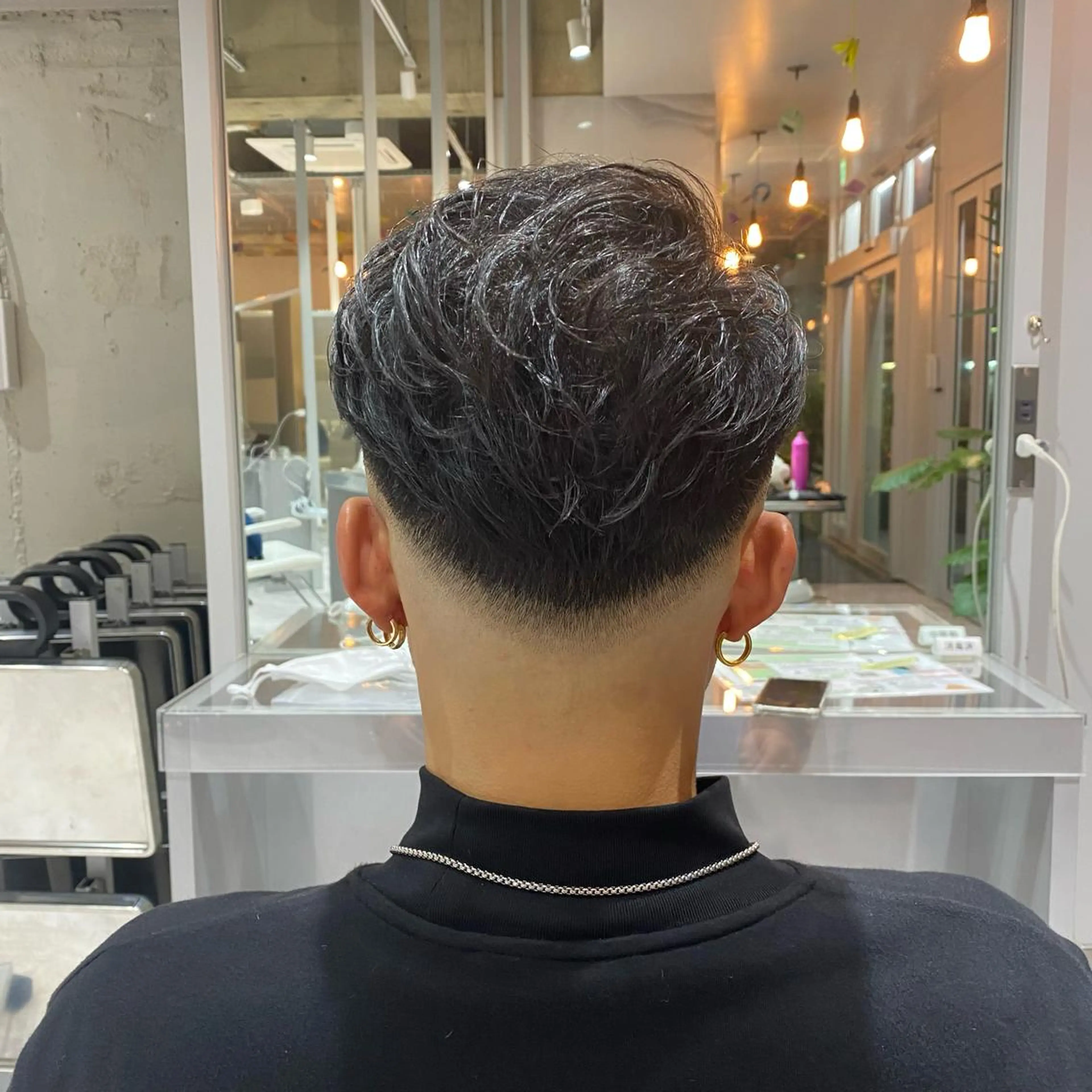 ショート メンズ アップバング フェードカット スキンフェード メンズベリーショート ベリーショート カット Riganuts池袋 Hayato✂︎のヘアスタイル