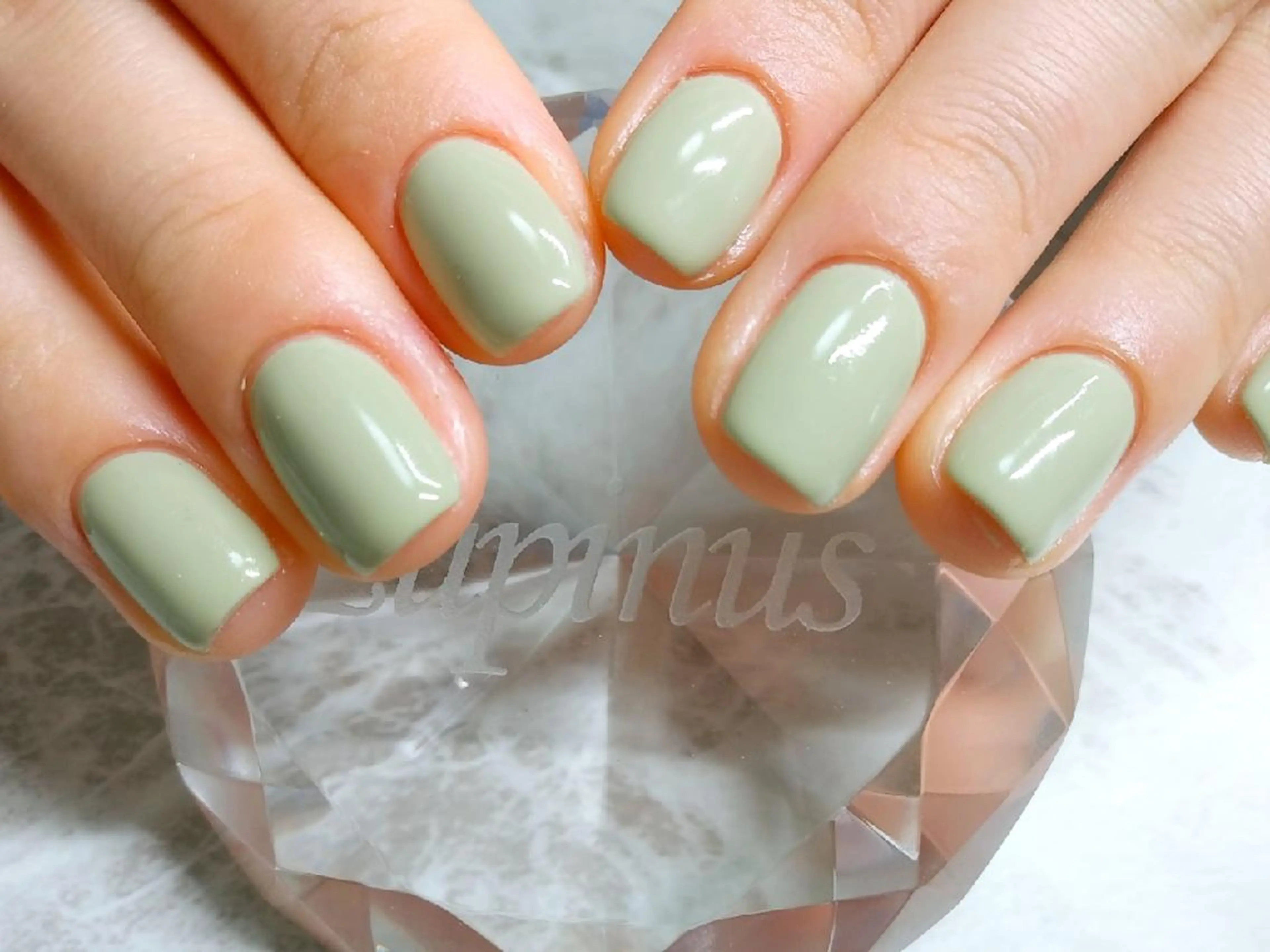 ネイル ピスタチオネイル ハンドネイル フットネイル Lupinus所属・Lupinus ルピナスのネイルデザイン