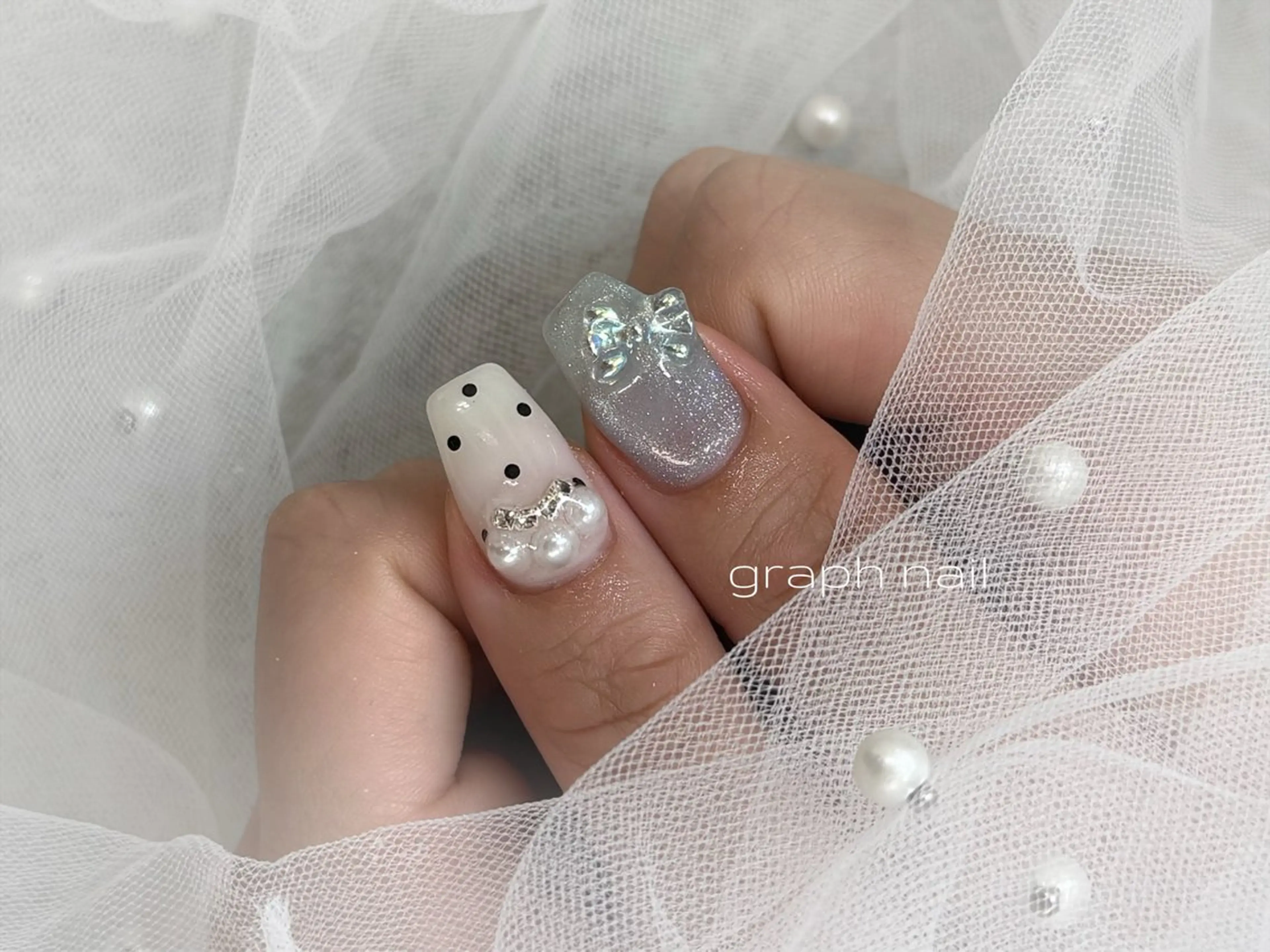 ネイル ハンドネイル graph nail【グラフ ネイル】所属・graphnail‪ ‪‪❤︎‬manaのネイルデザイン
