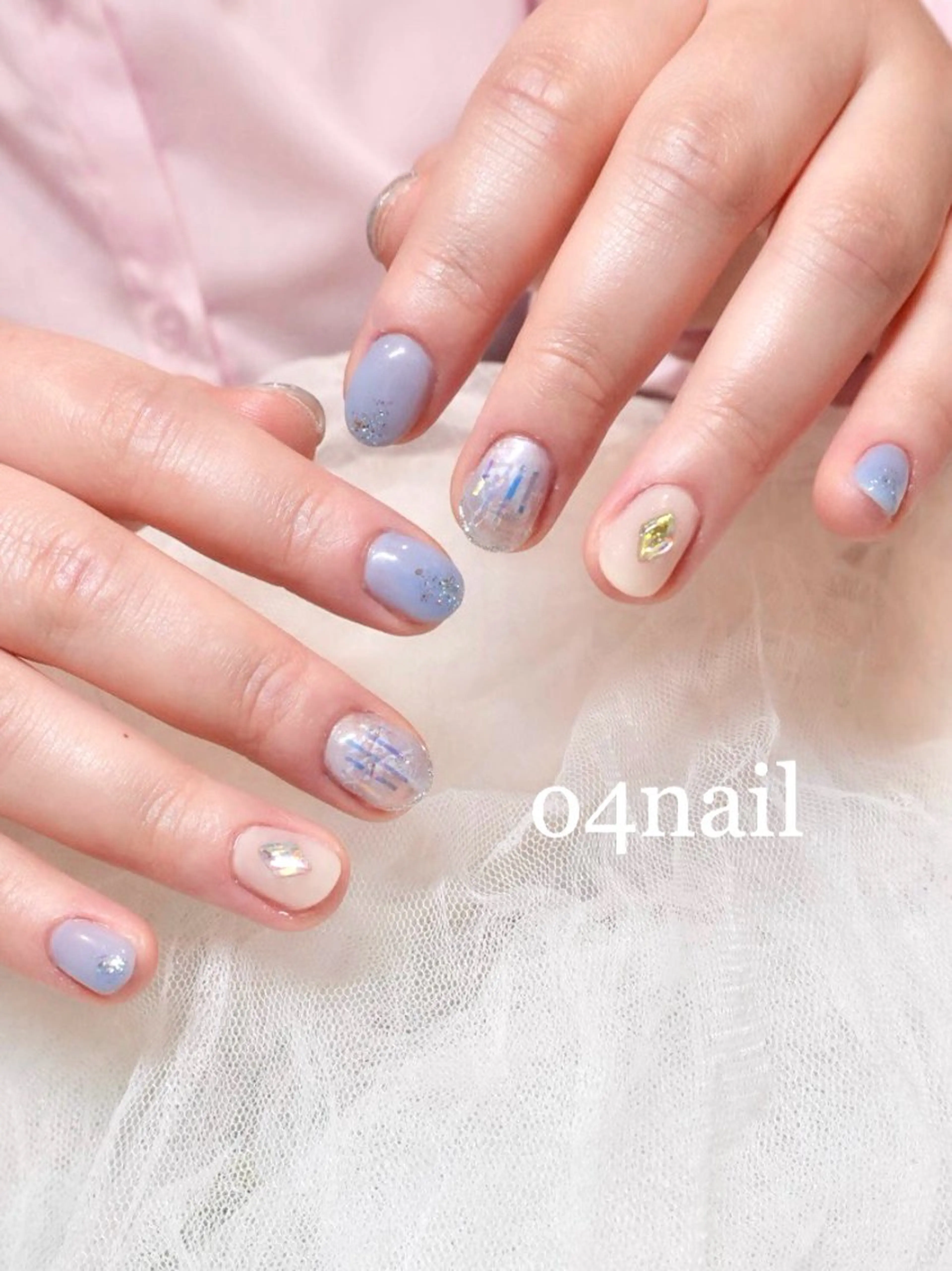 ネイル ハンドネイル my place+s所属・o4nail___ ARISAのネイルデザイン