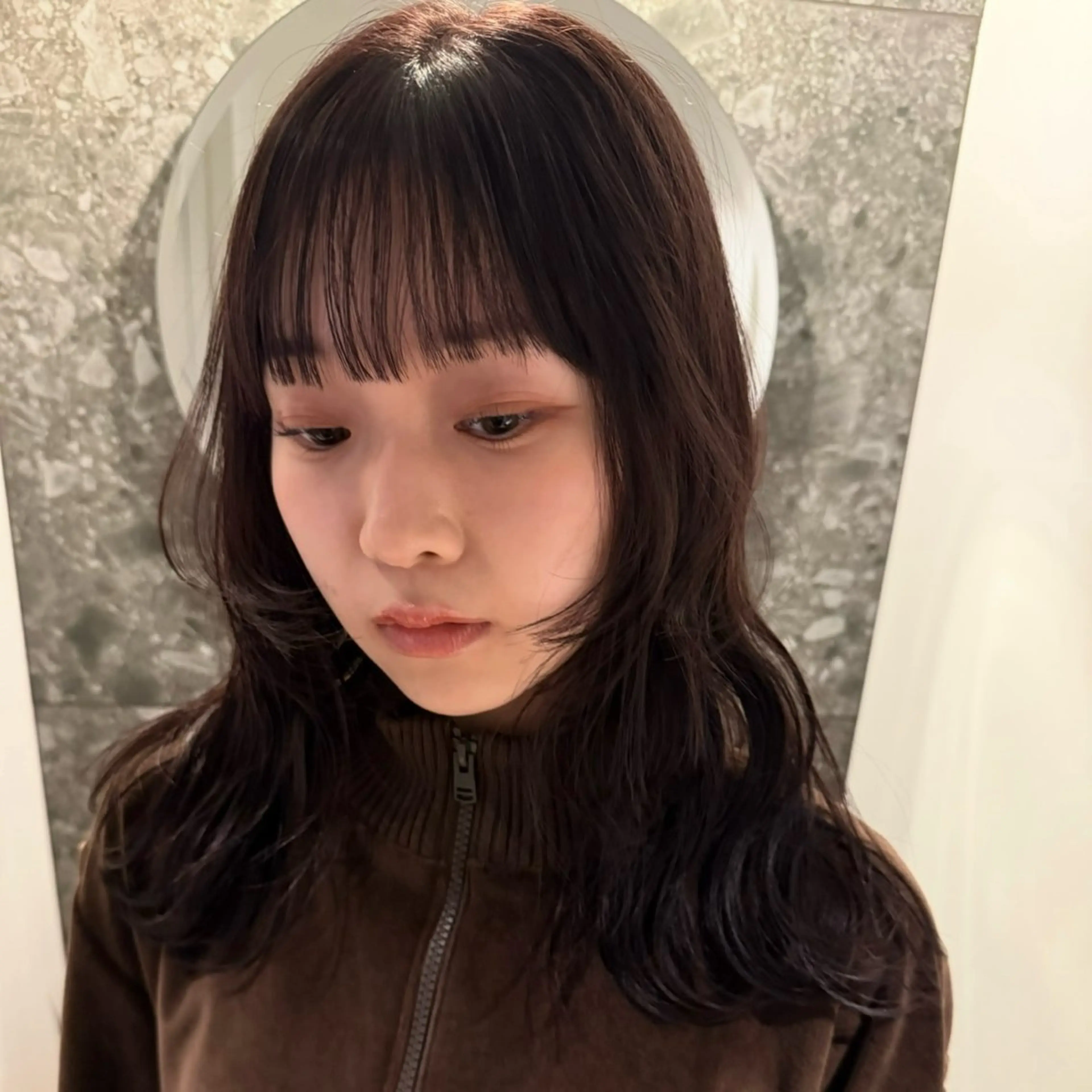 ロング カラー beni yumikoのヘアスタイル