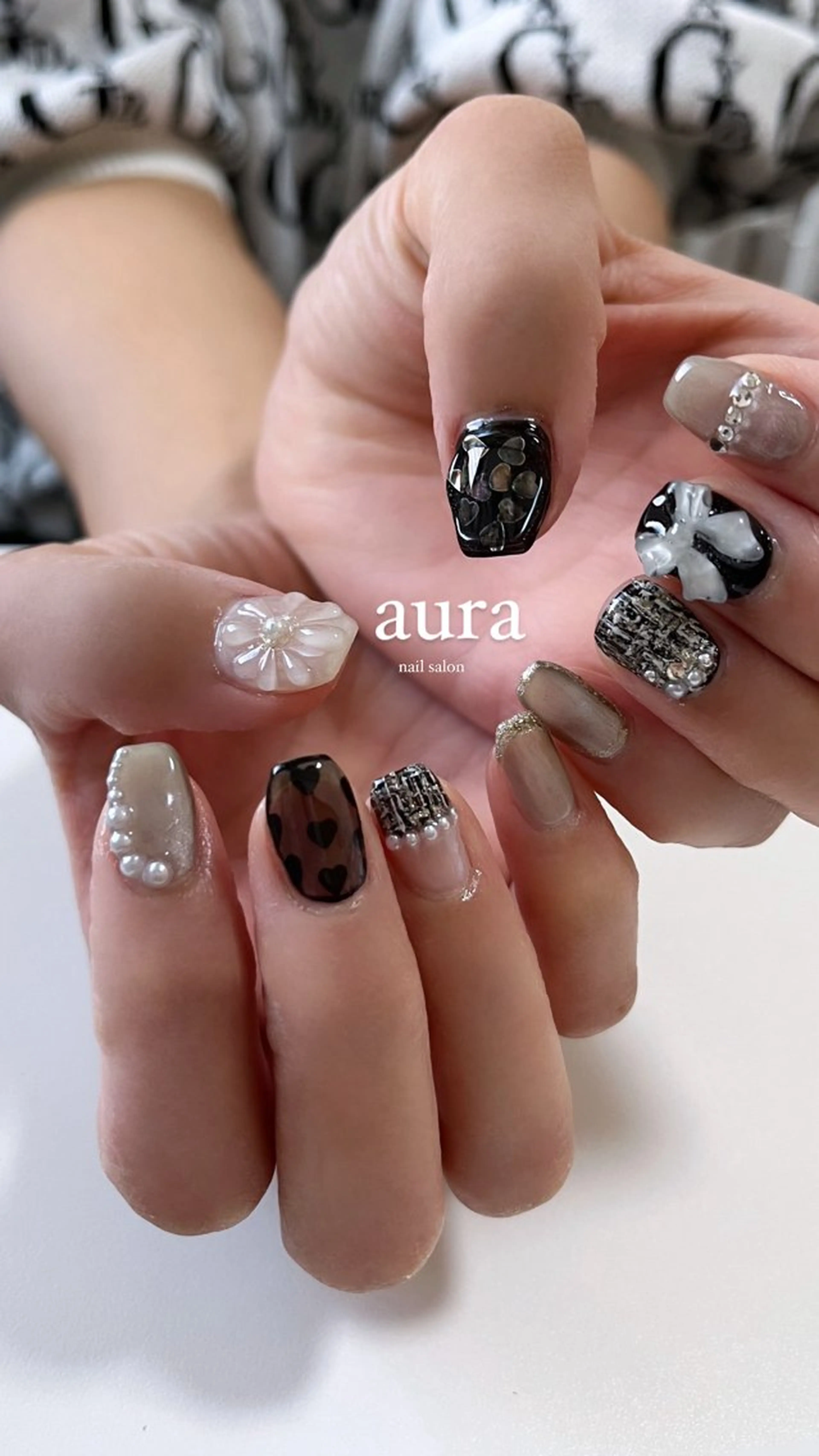 ネイル アートネイル aura所属・nail salon auraのネイルデザイン