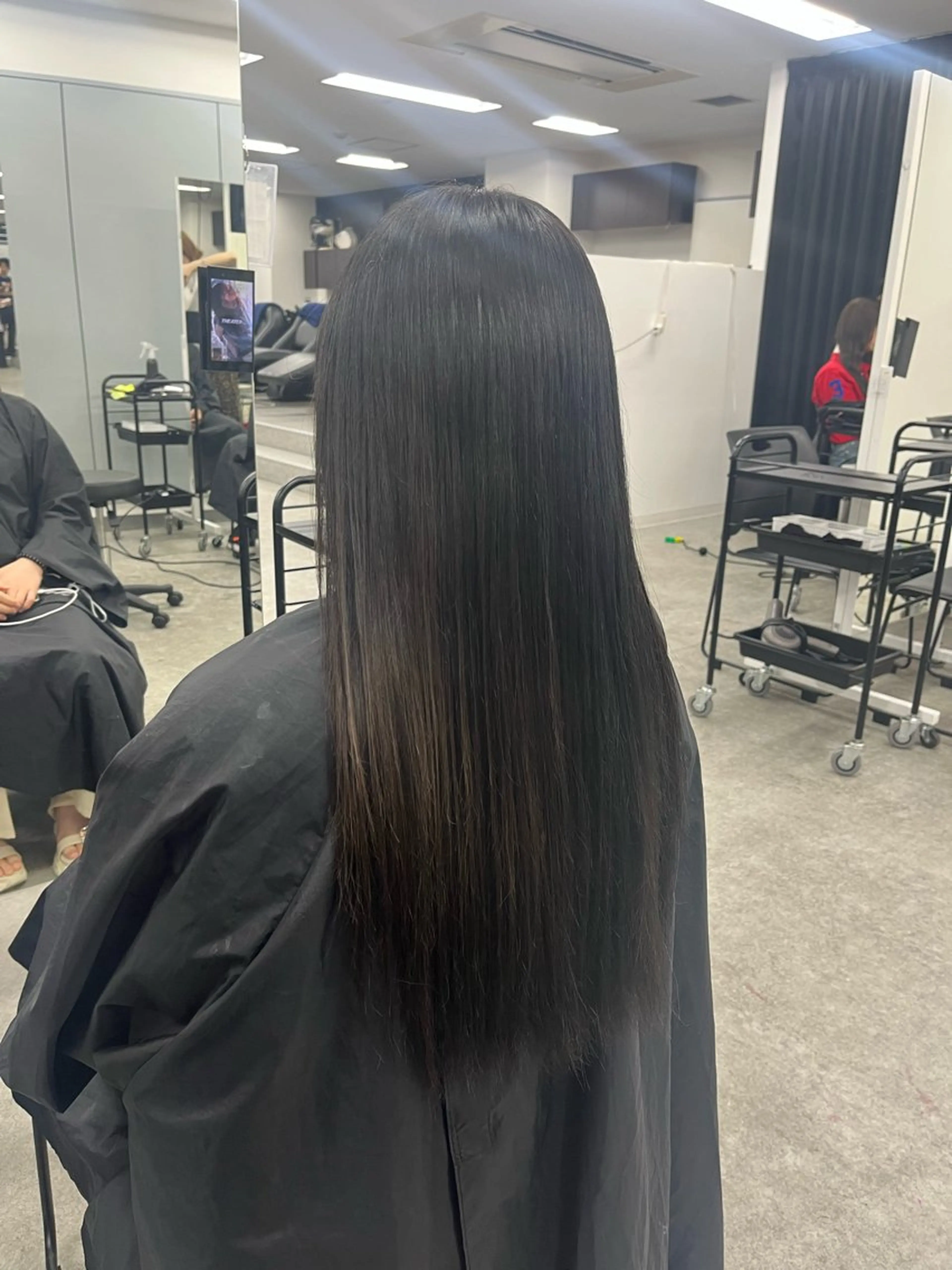 ロング カラー 透明感うる艶カラー 🤍吉島環のヘアスタイル