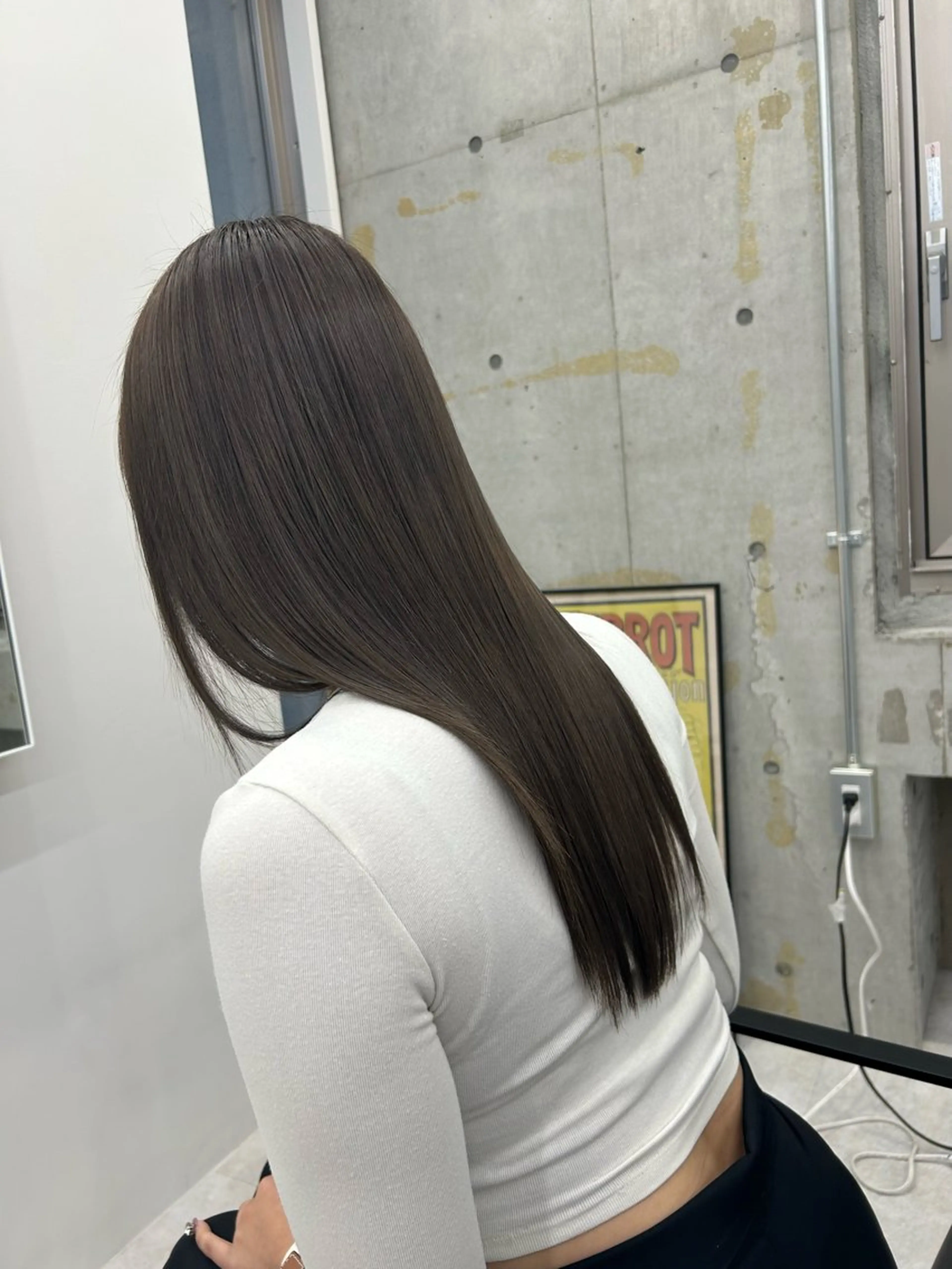 【りんご】ケアカット＋髪質改善りんご幹細胞トリートメント¥9600の写真