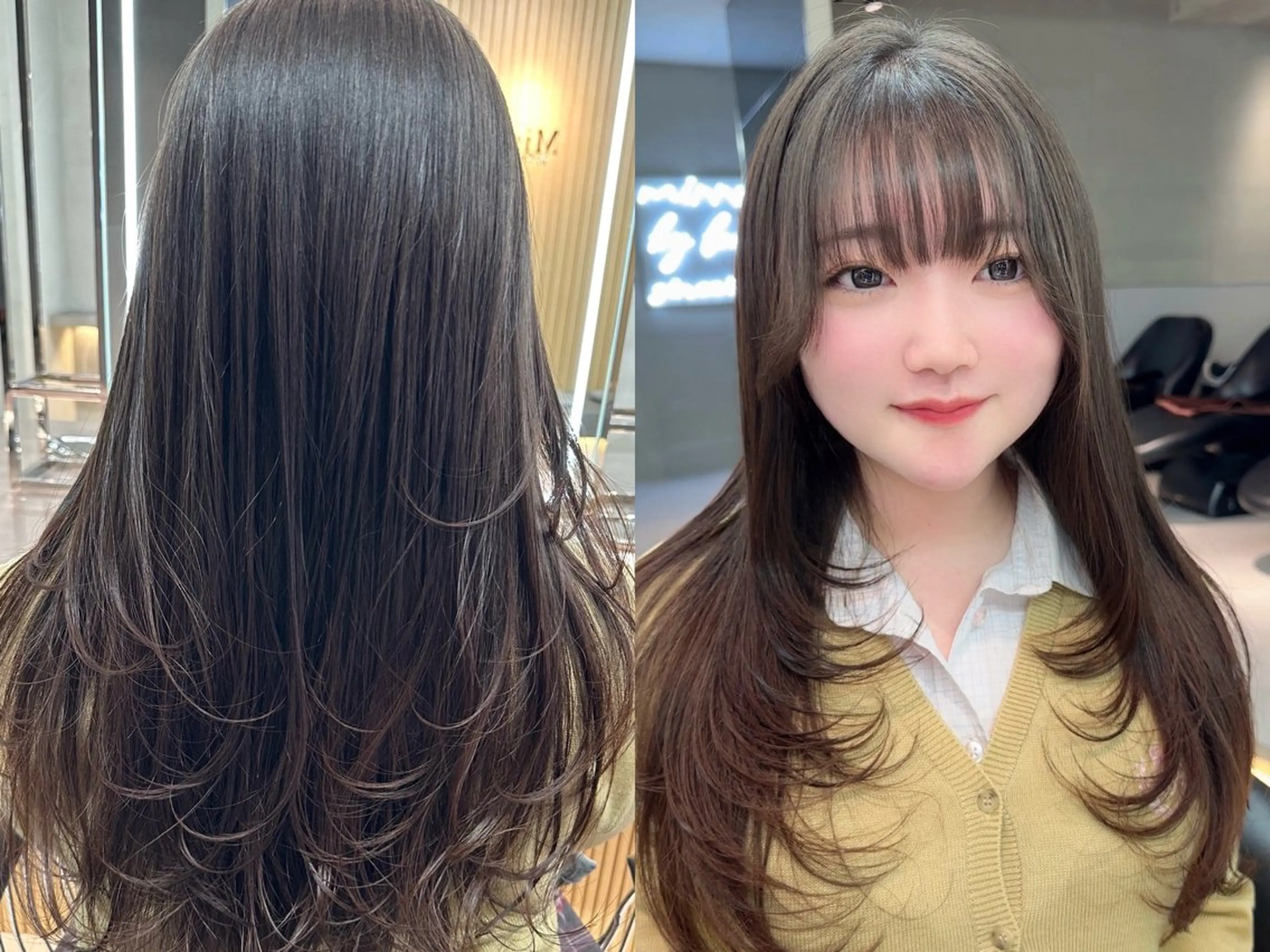ロング カット トリートメント ✨髪質改善特化✨副 店長椎葉信乃介のヘアスタイル