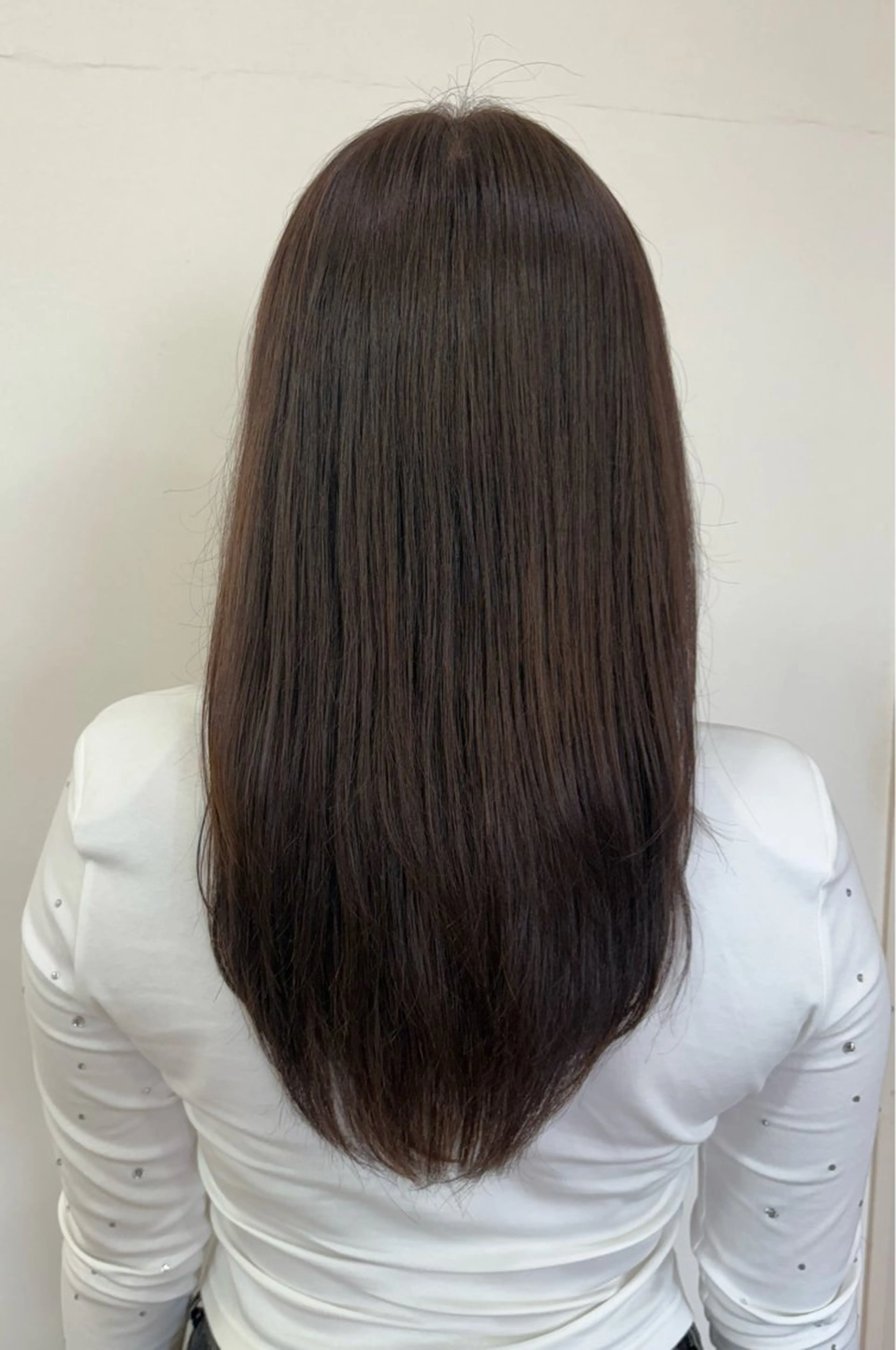 ロング ロングレイヤー レイヤーカット ロング 田村 美沙子のヘアスタイル