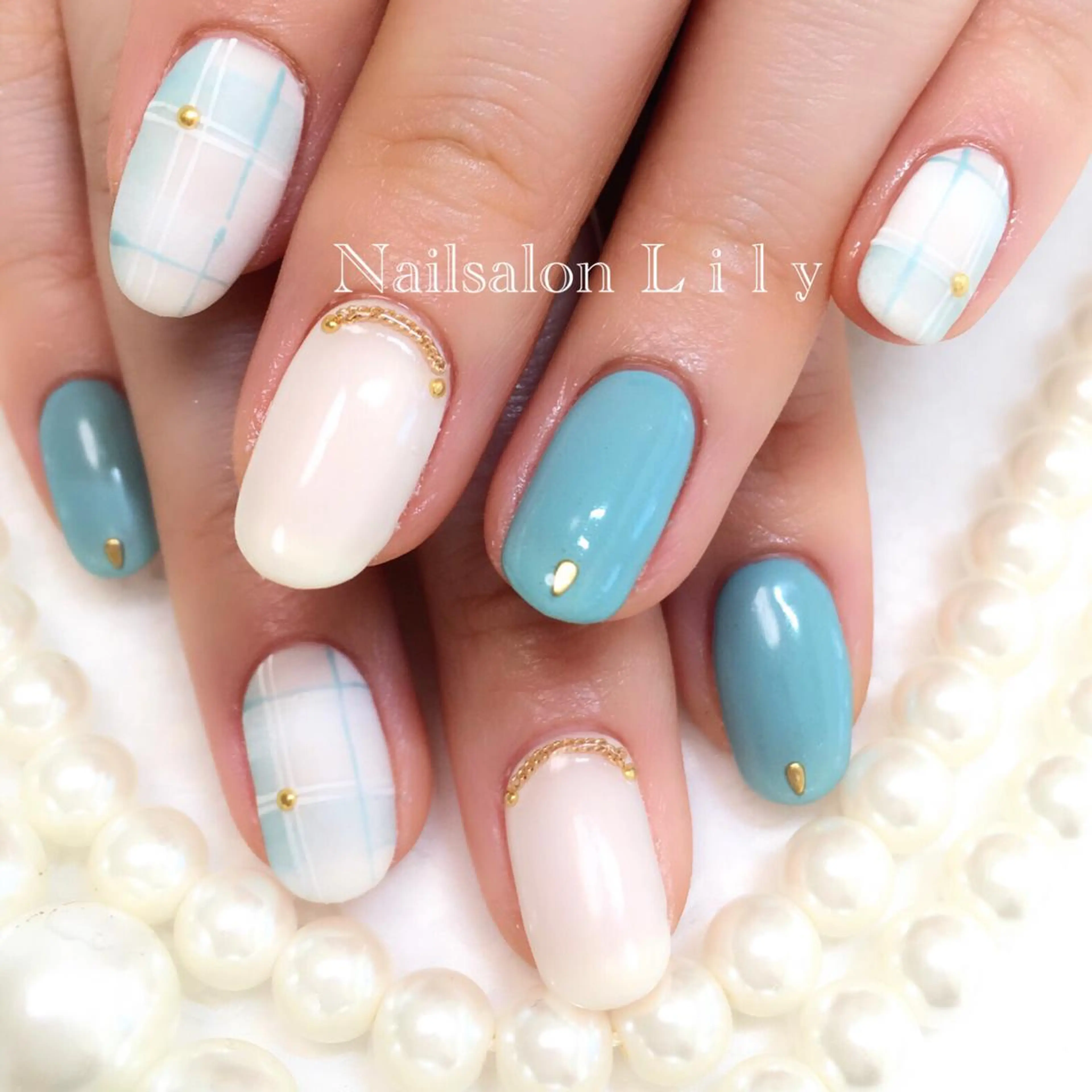 ネイル 春ネイル Nailsalon Lilyのネイルデザイン