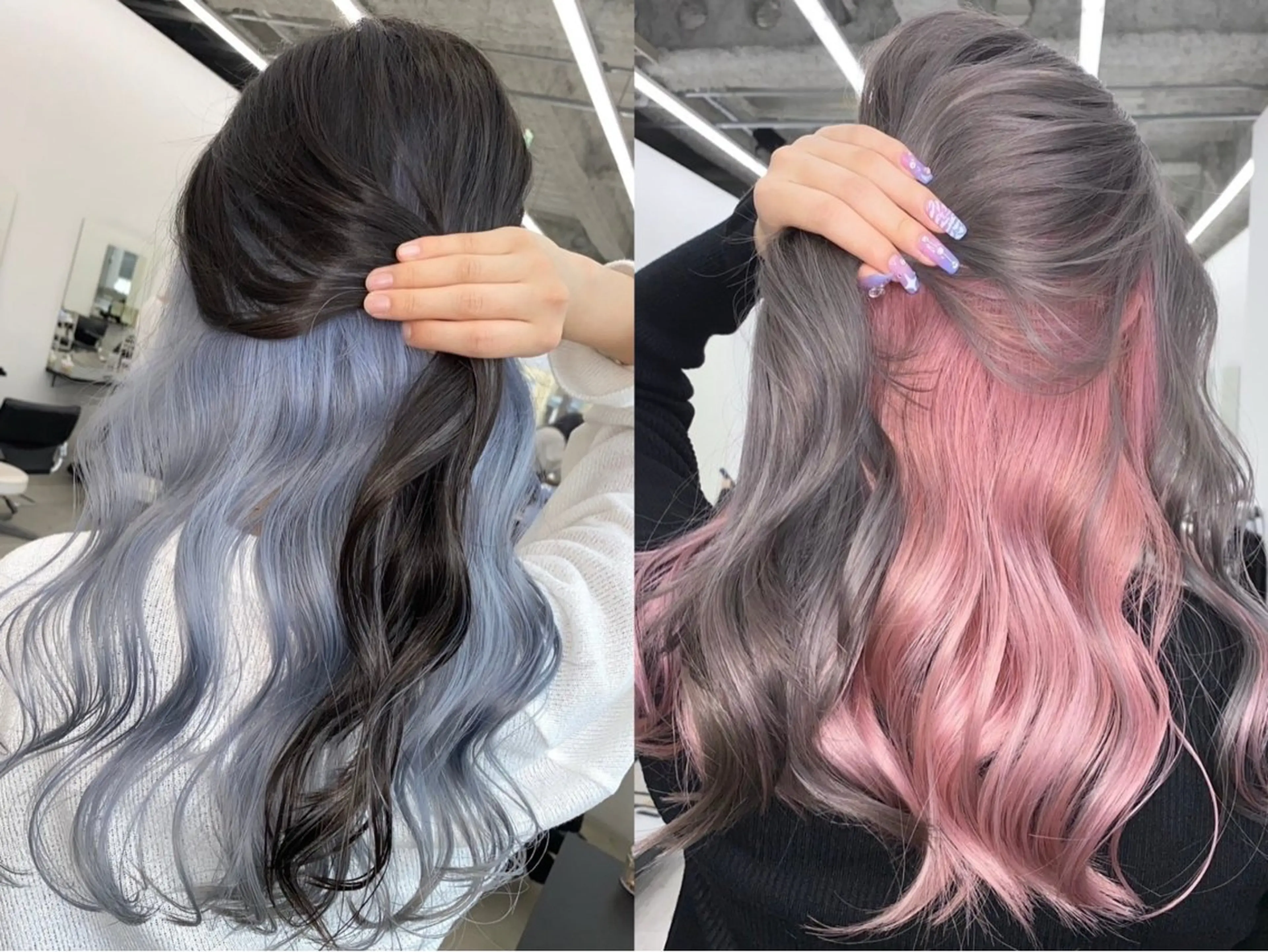 ロング カラー ヘアカラー 黒田 真美のヘアスタイル