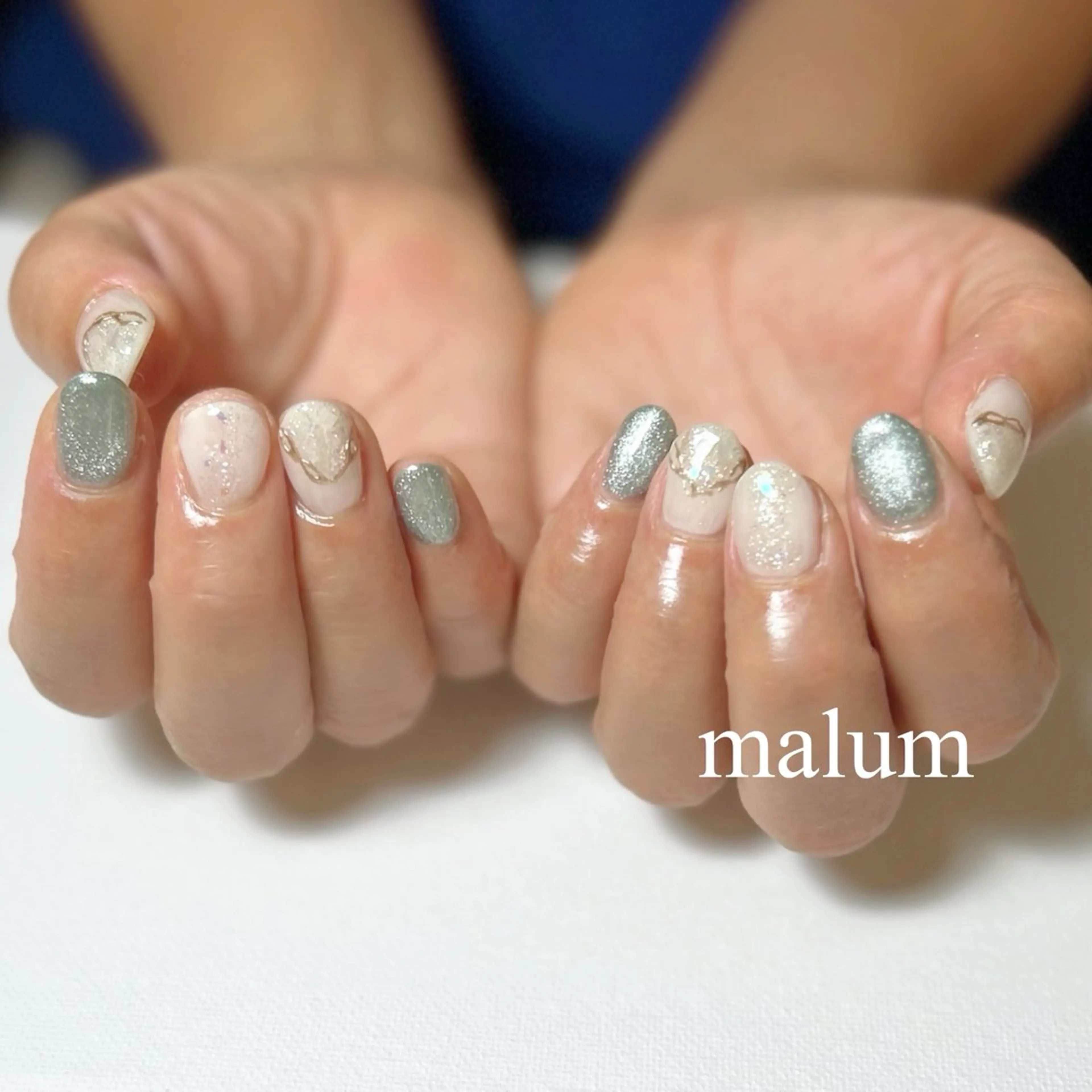 ネイル ハンドネイル malum nailのネイルデザイン