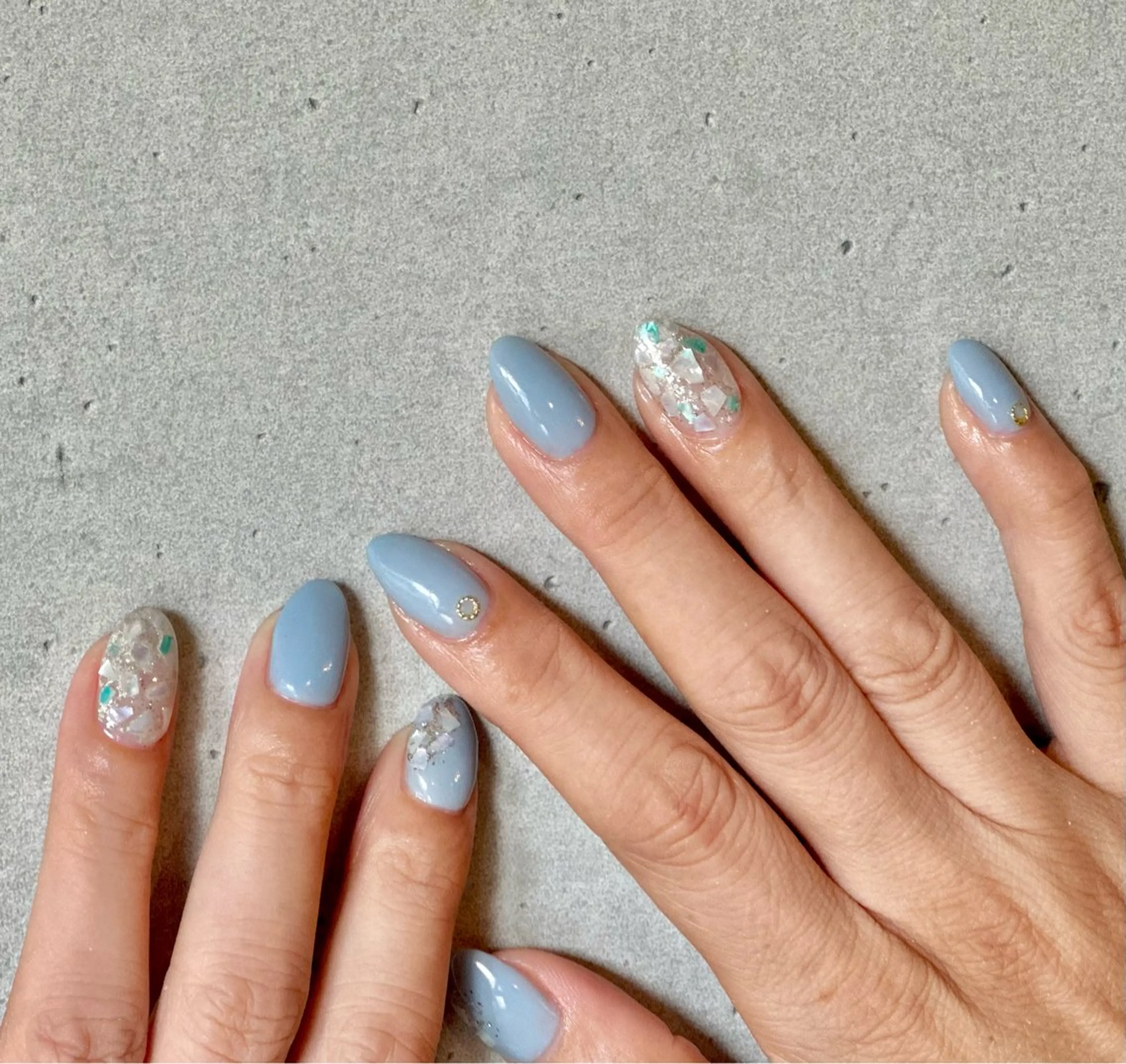 ネイル シンプルネイル ハンドネイル La.Mer 宮田のネイルデザイン