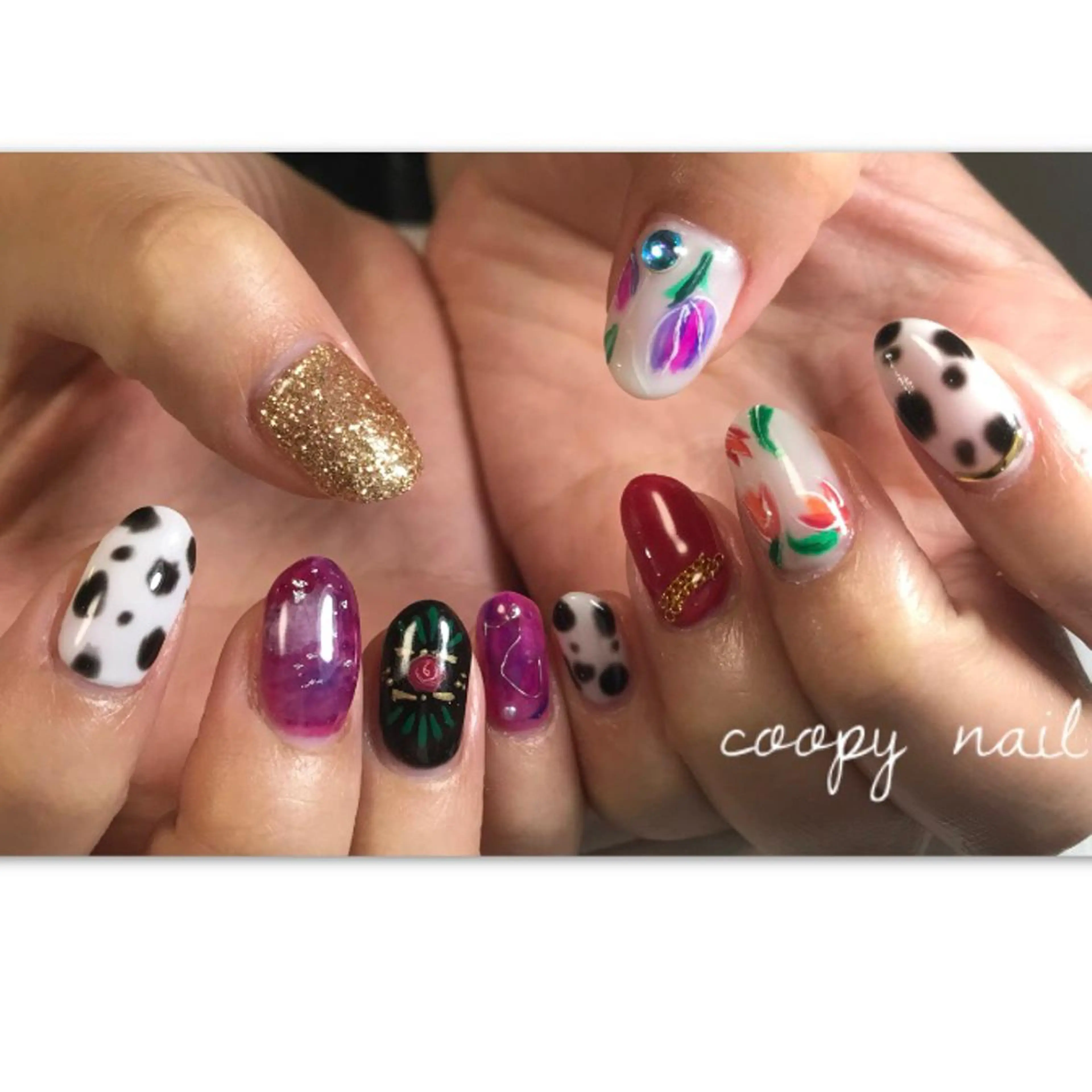 ネイル nail salon coopy所属・野澤 美優のネイルデザイン