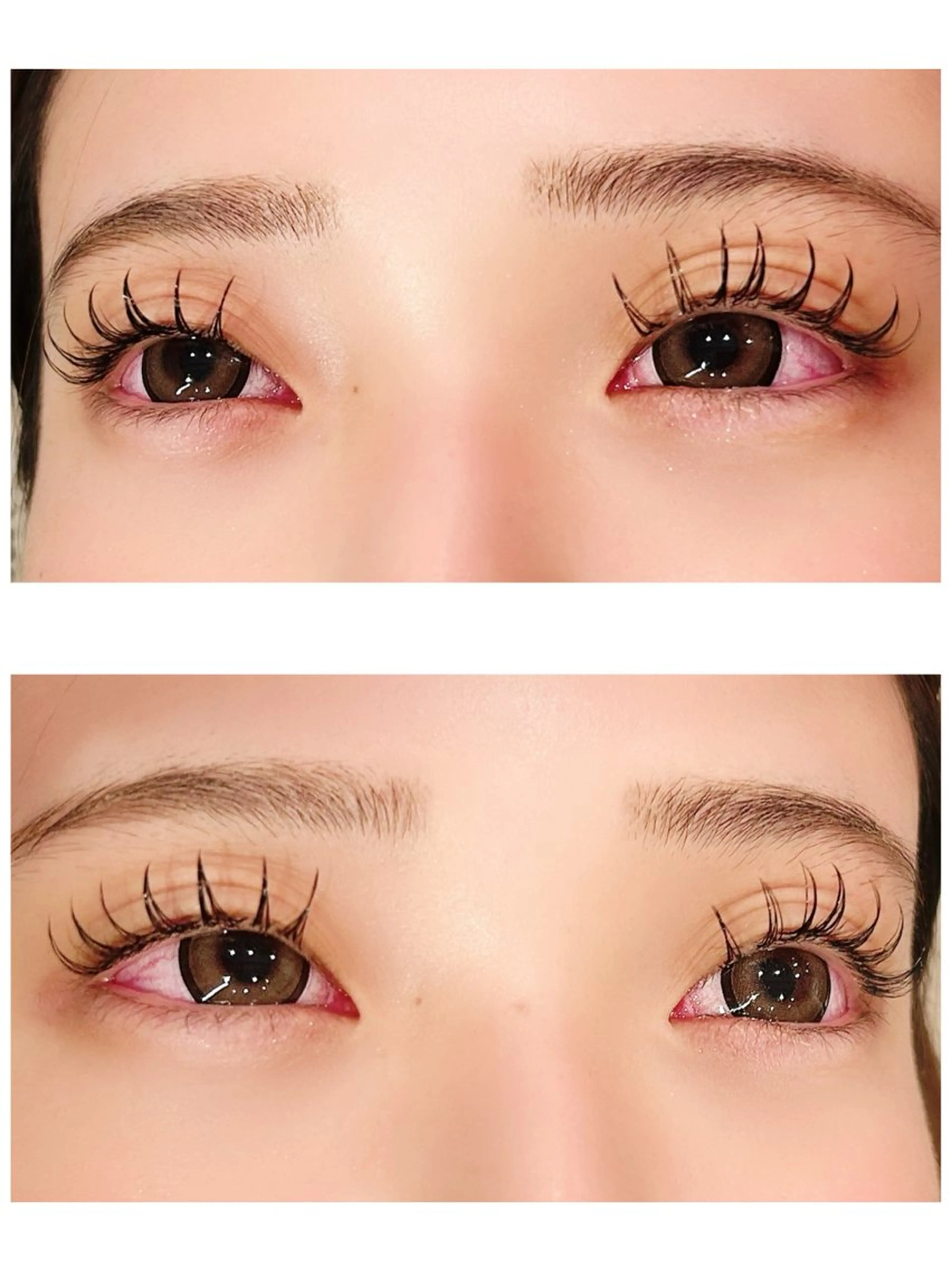 マツエク・マツパ 束感まつ毛 フラットラッシュ シュガーレイ所属・バインドロック🦋 アンドヘルシーのマツエク・マツパデザイン