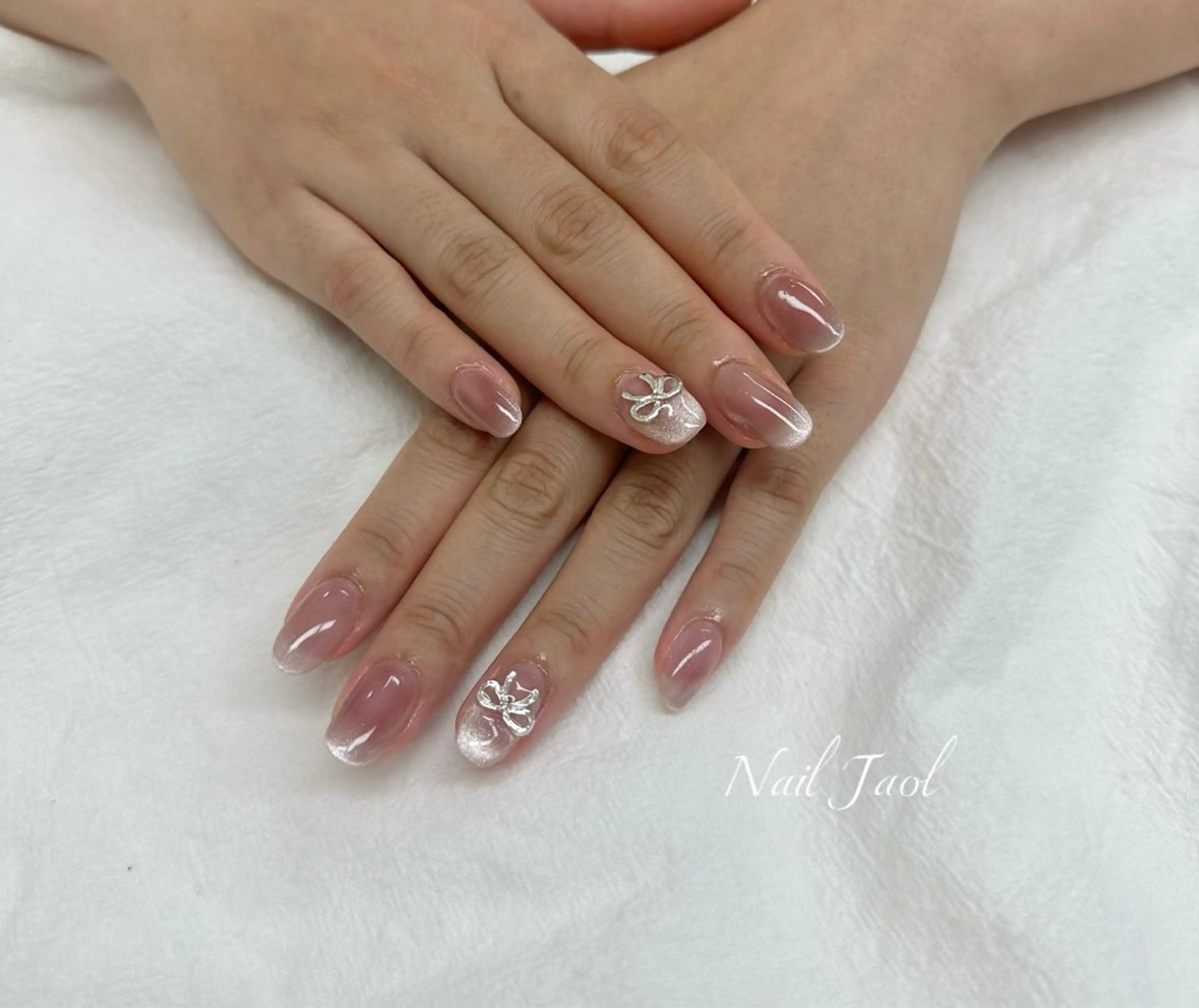 ミディアム 韓国風ヘア ハンドネイル nail jaol池袋店所属・ネイルJaol 池袋のネイルデザイン