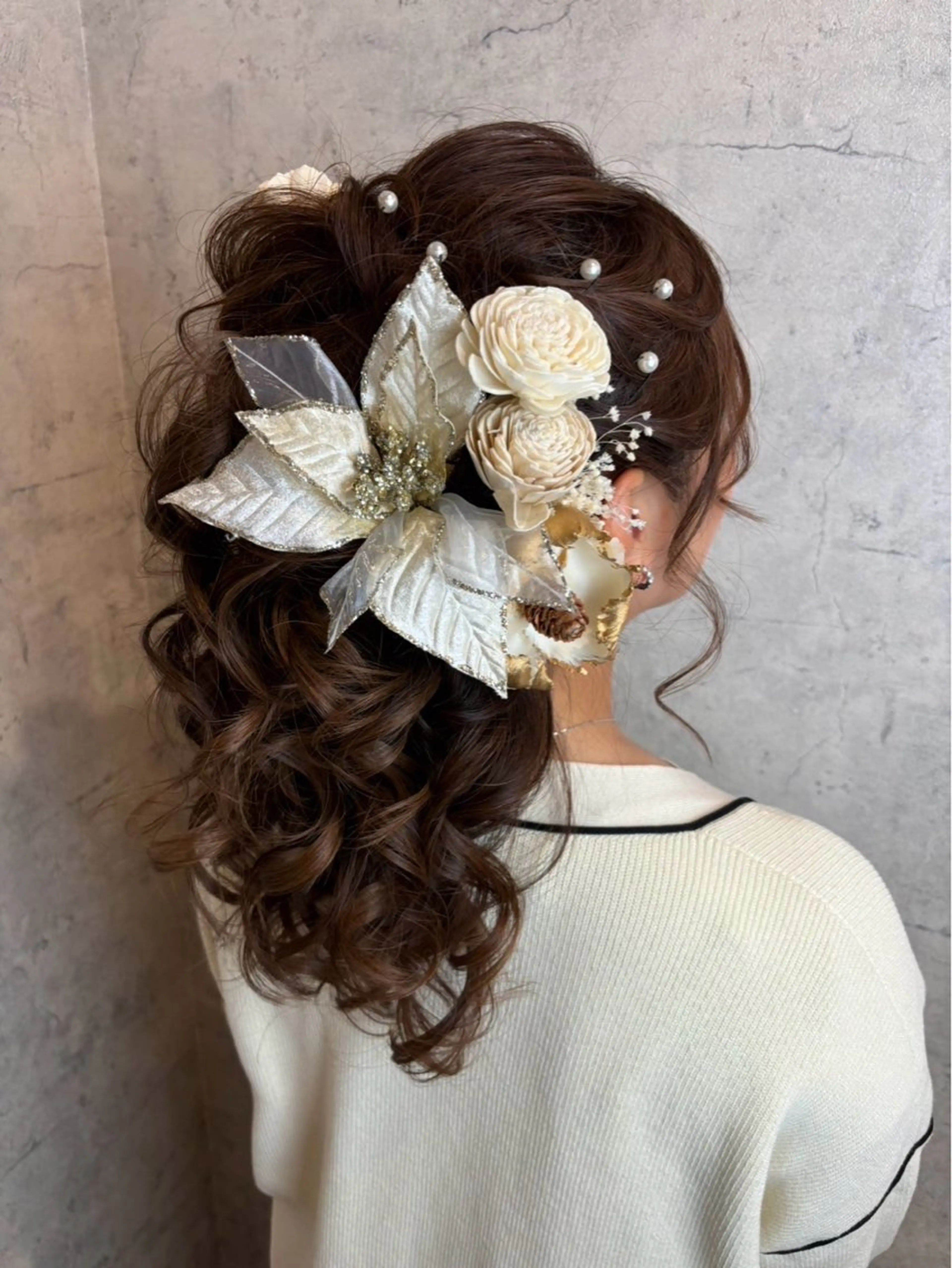 ロング ヘアセット 【カメレオン】 上村 祥子のヘアスタイル
