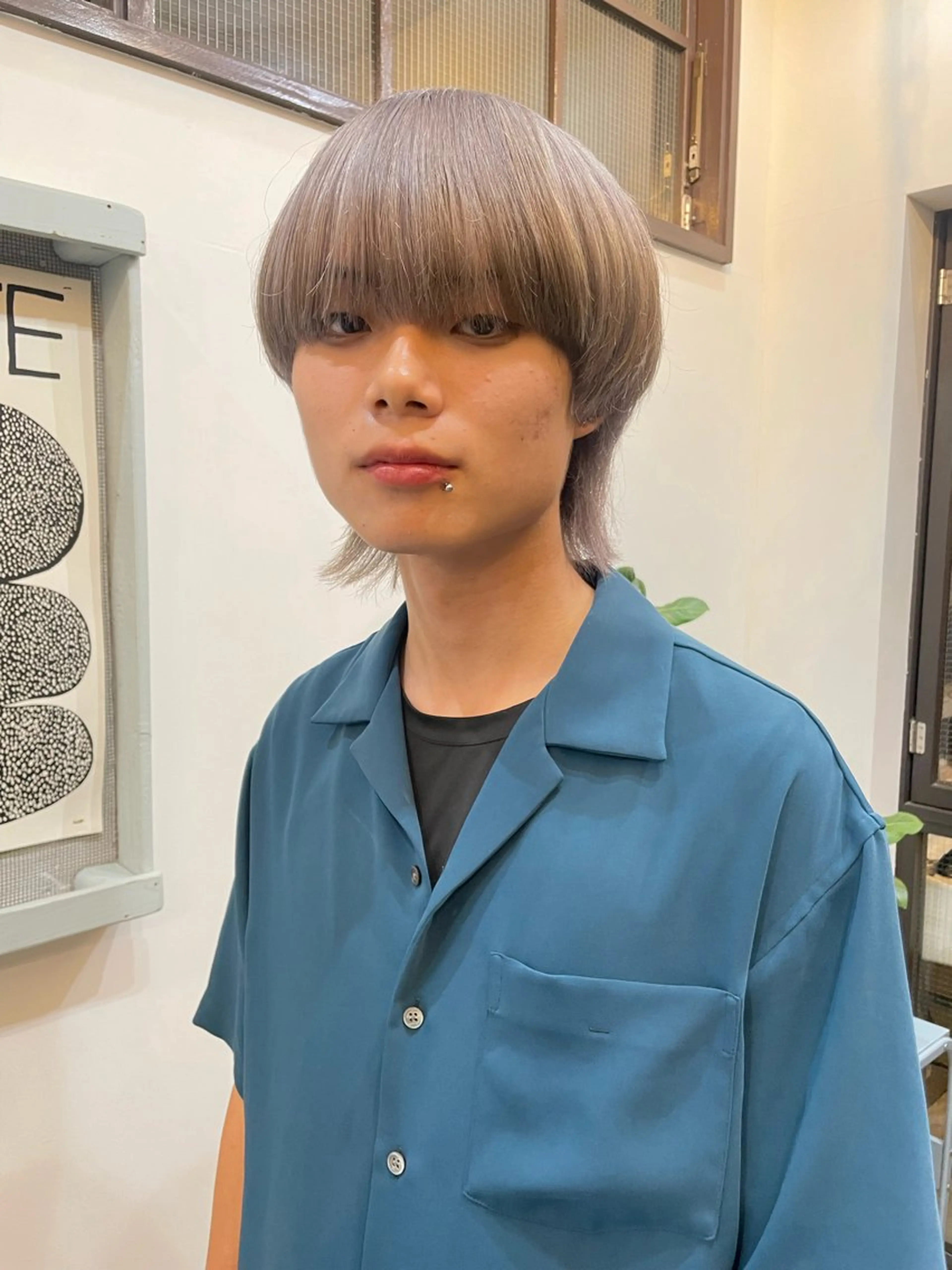 ショート カラー 金尾 凜のヘアスタイル