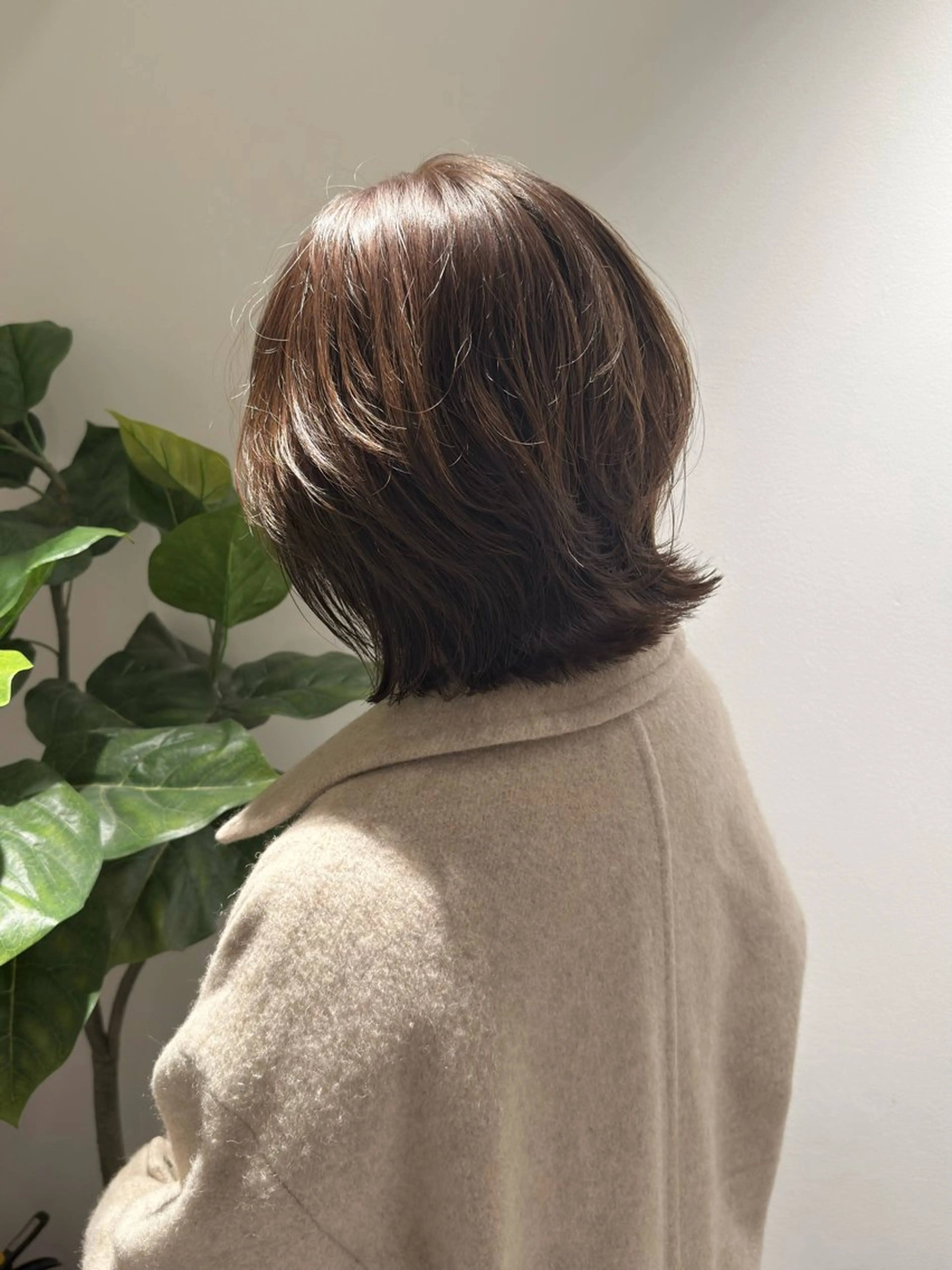 ミディアム ミディアムレイヤー レイヤーカット カット ヘアカラー パーマ/レイヤー /店長/YURAのヘアスタイル