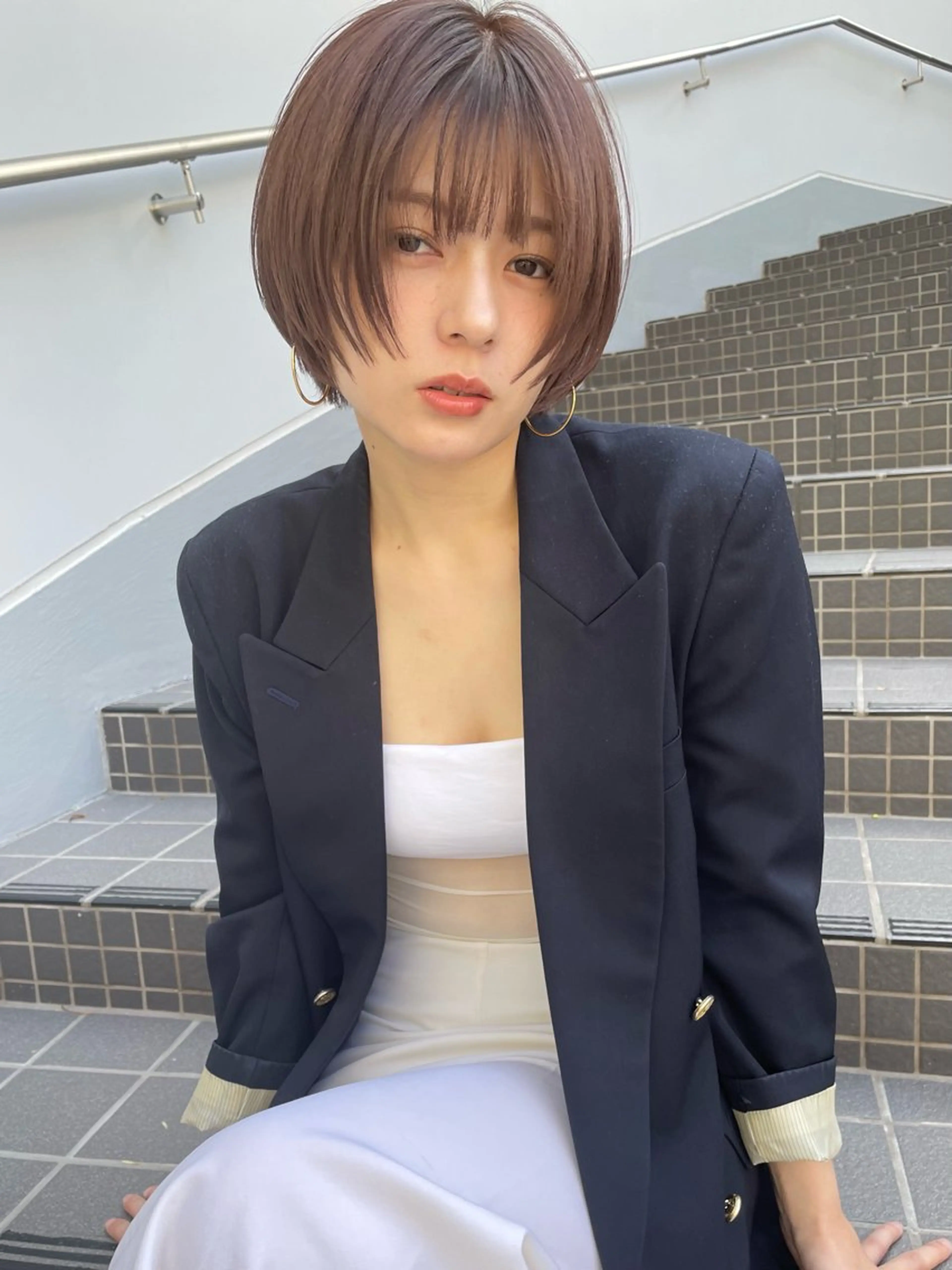 ショート 松村 愛輝のヘアスタイル