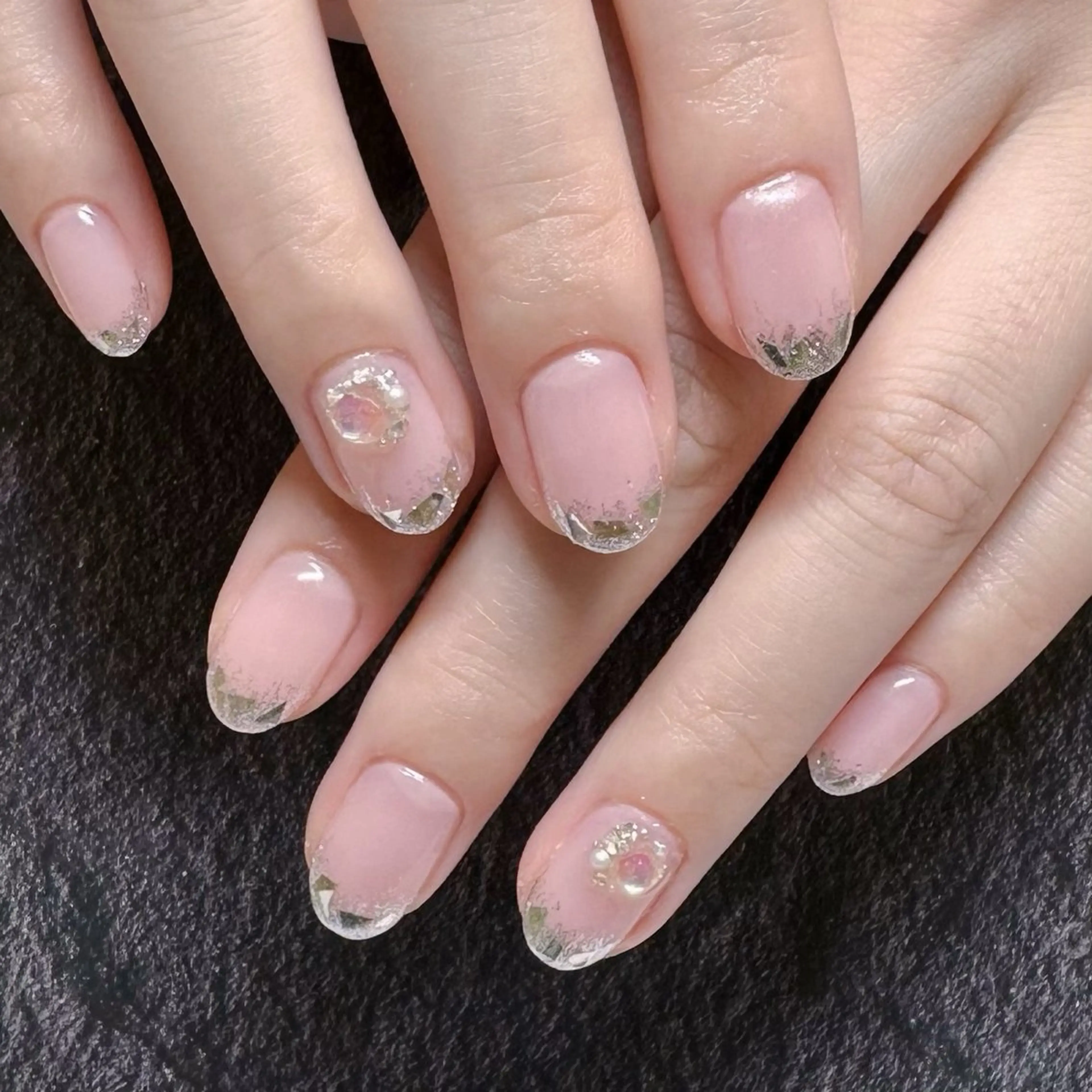 ネイル ラメ(グリッター) I_p4ce所属・I_p4ce 🍊あい🍊のネイルデザイン