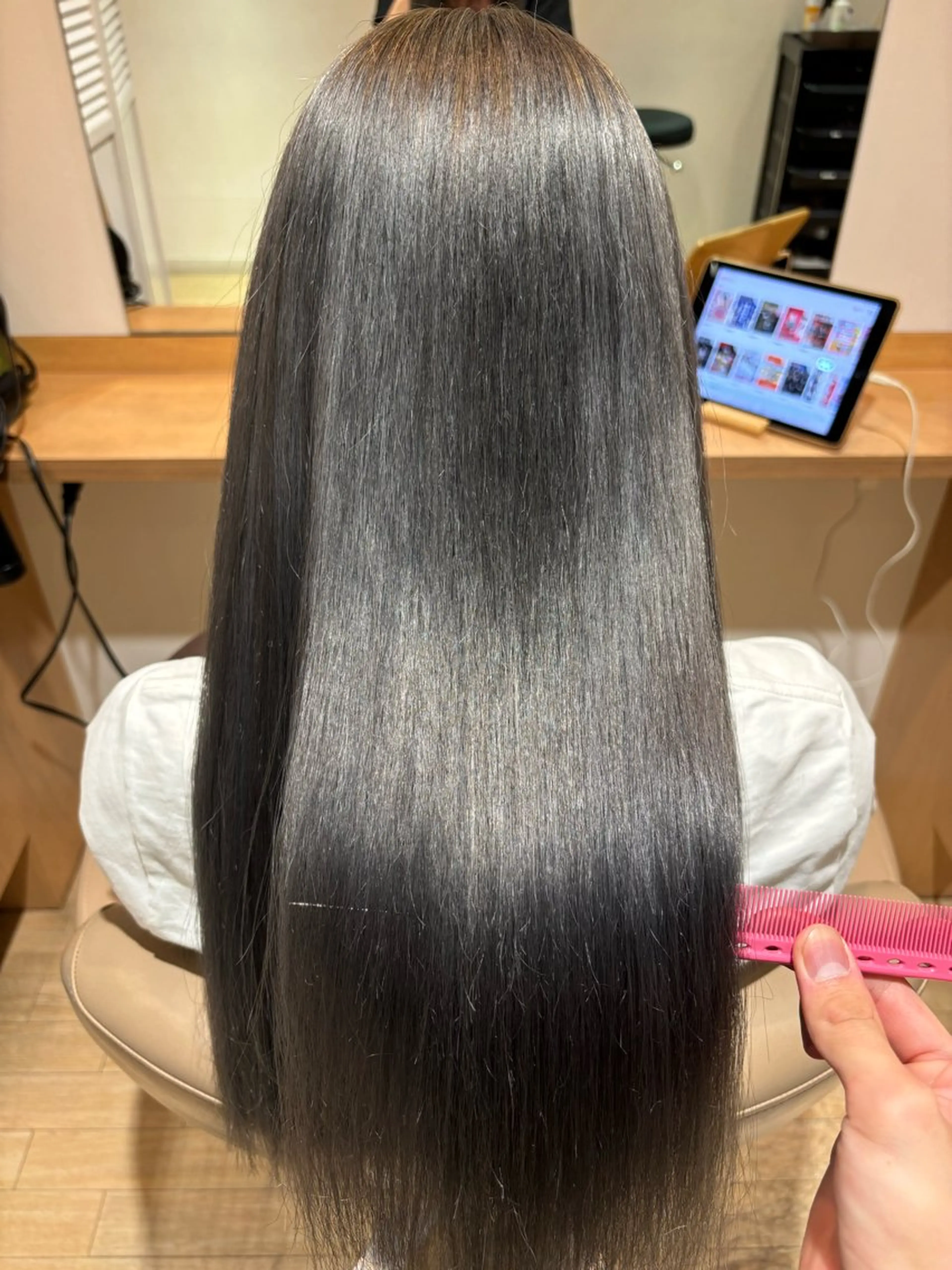 ロング カット ヘアカラー トリートメント [Amphi Tokyo]宮原のヘアスタイル