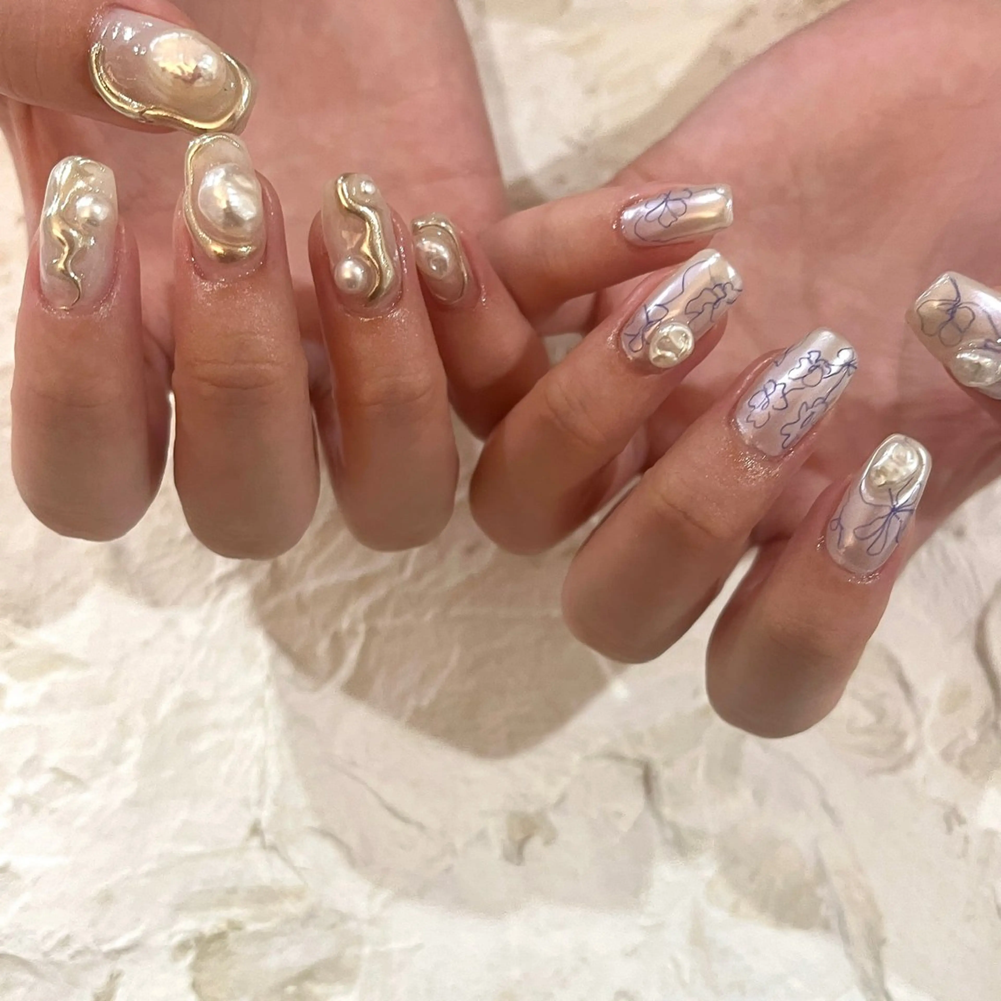 ネイル ハンドネイル Lumos nails&eyelashes桜川店所属・Lumos hirocoのネイルデザイン