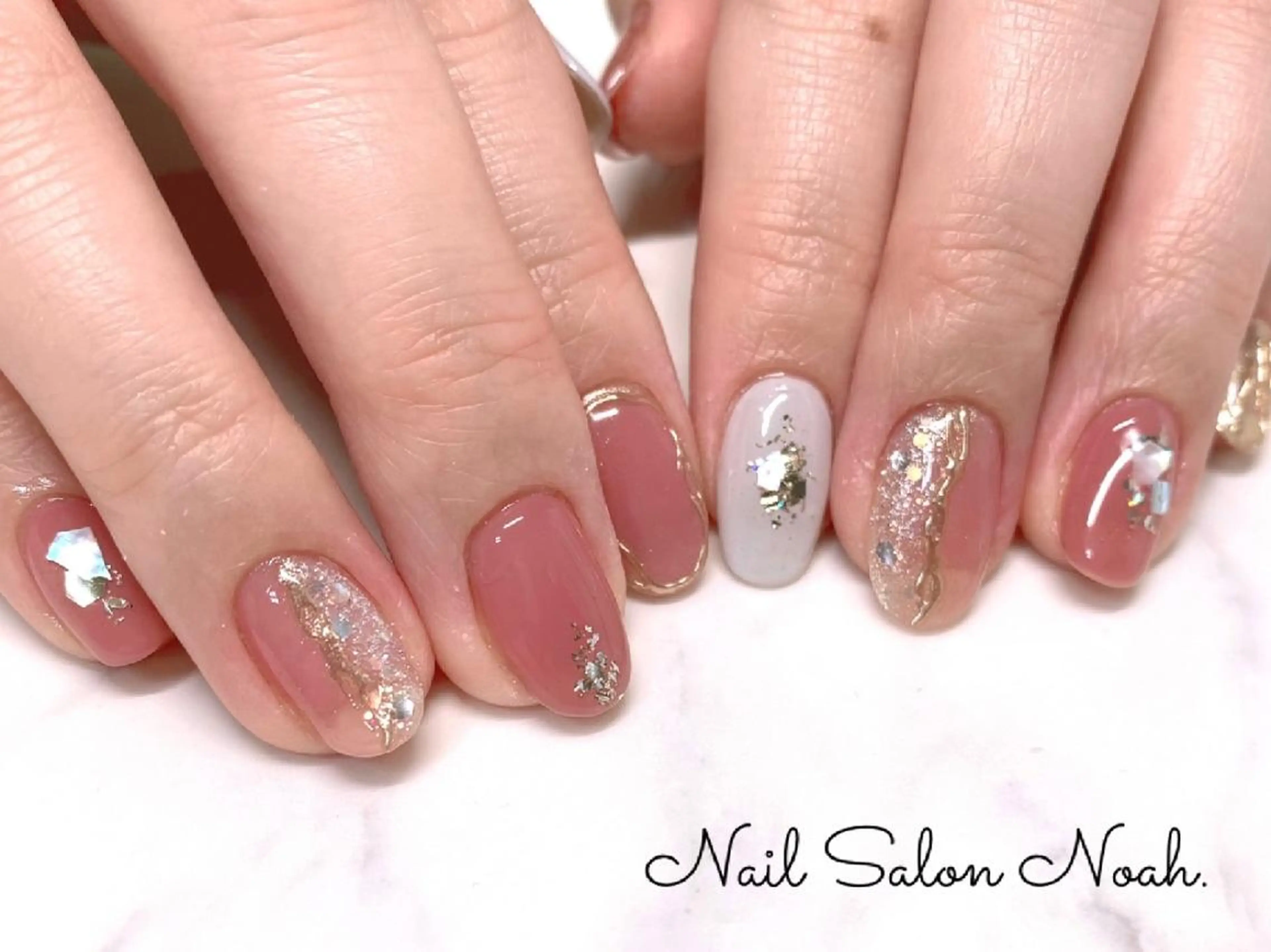 ネイル 持ち込み ハンドネイル Nail Salon Noah所属・Nail Salon Noah.のネイルデザイン