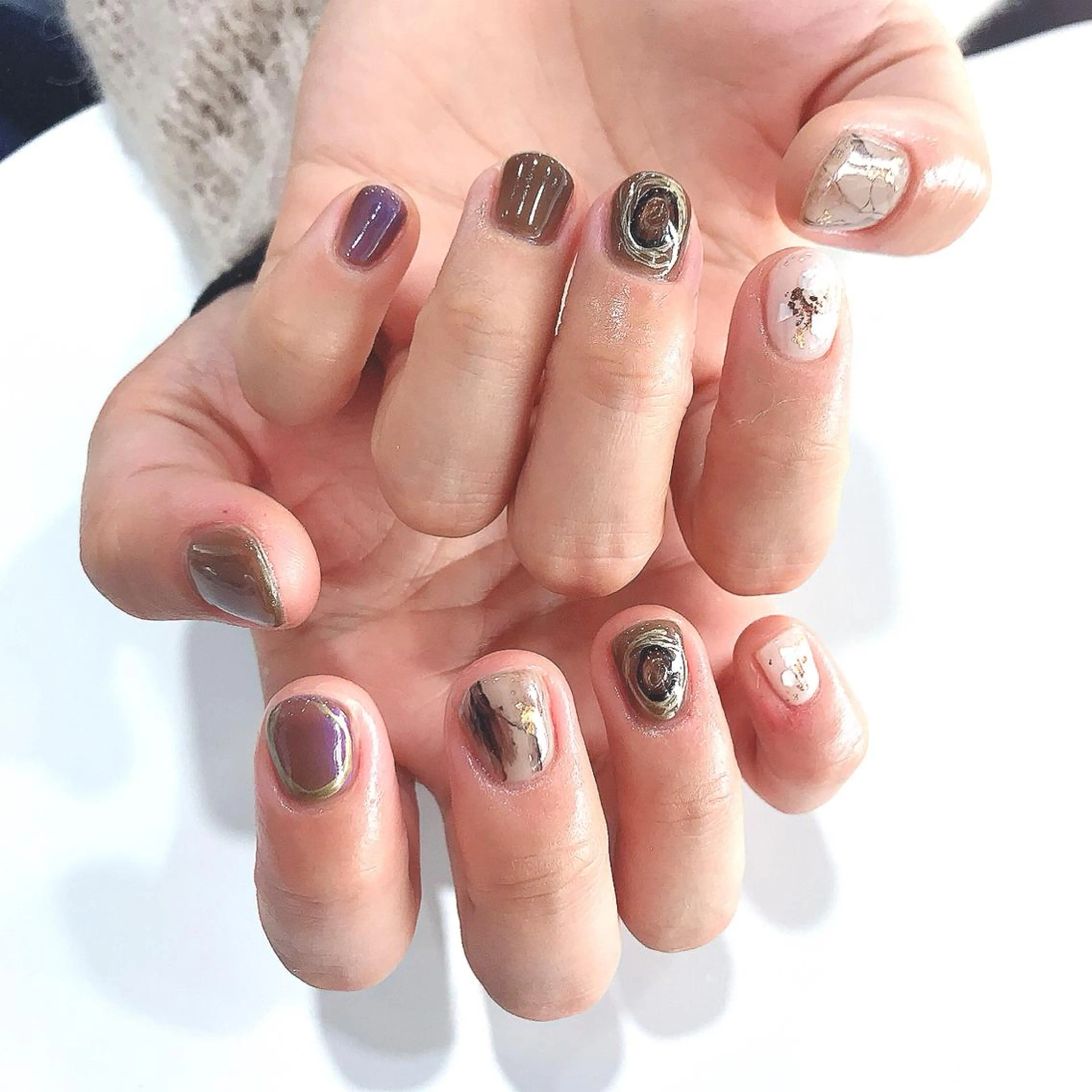 ネイル Allure小山店 後藤文香のネイルデザイン