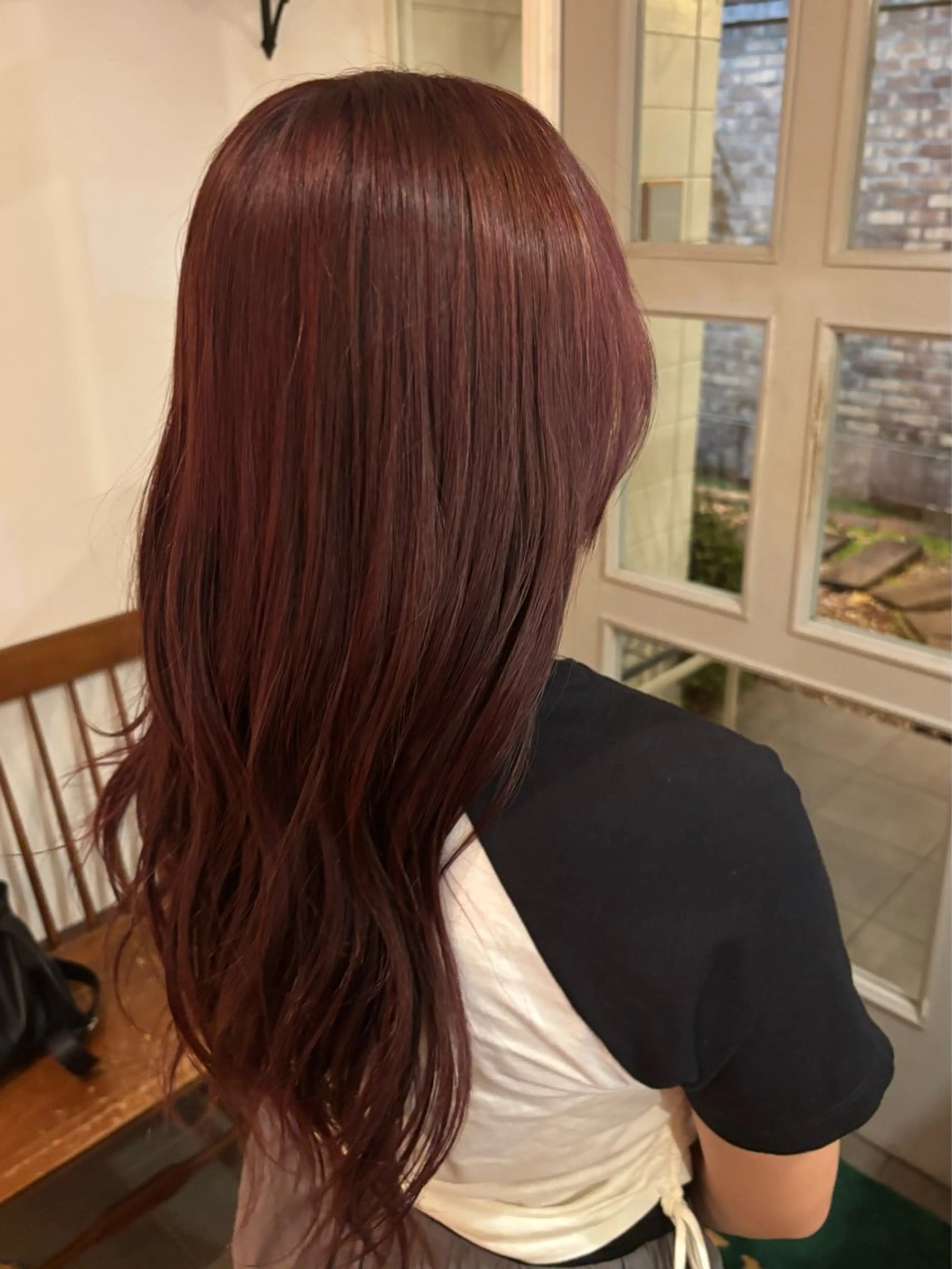 ロング カラー ヘアカラー トリートメント 長谷川 澄のヘアスタイル