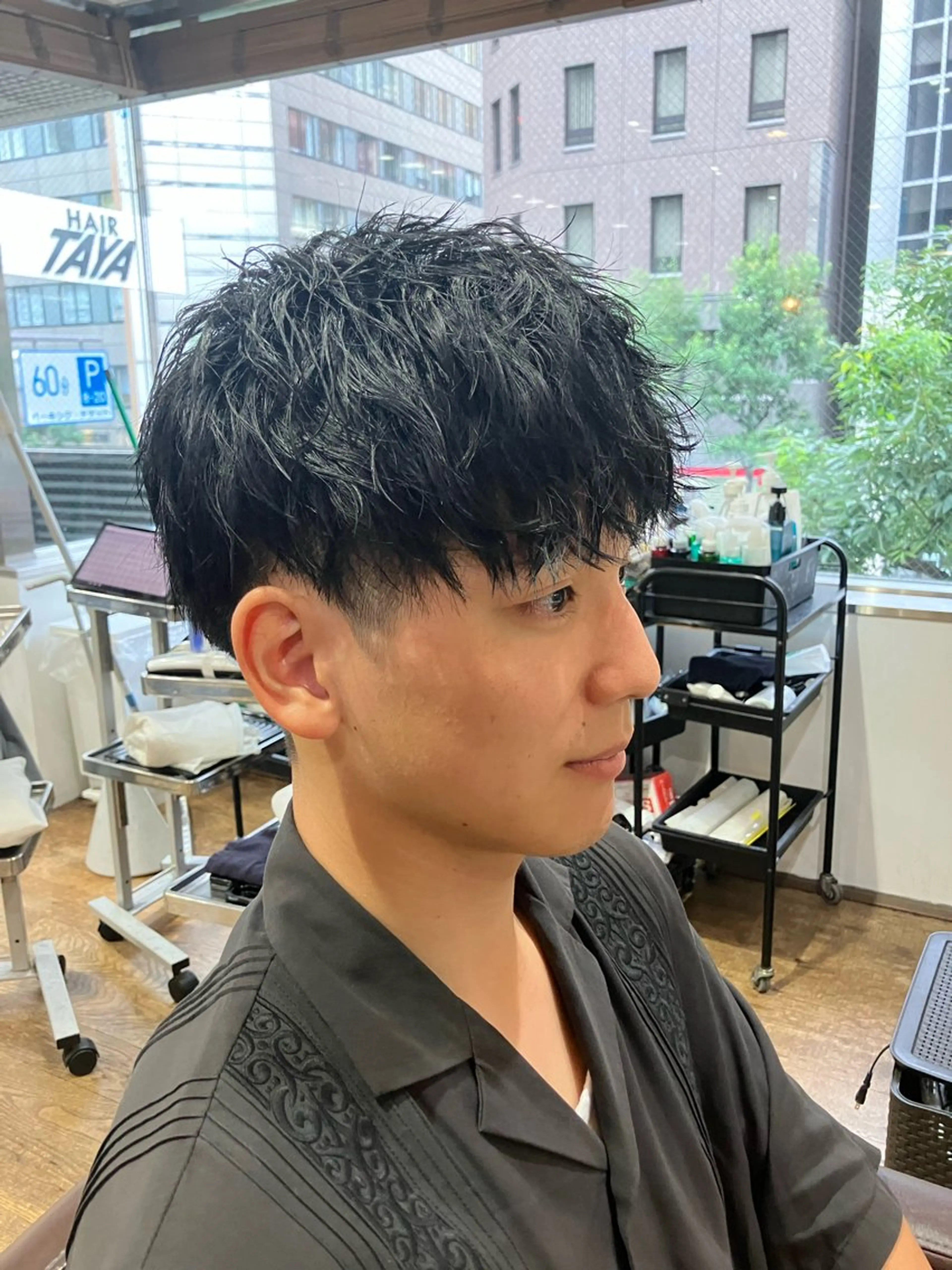 ショート メンズ カット 山本 聖真のヘアスタイル