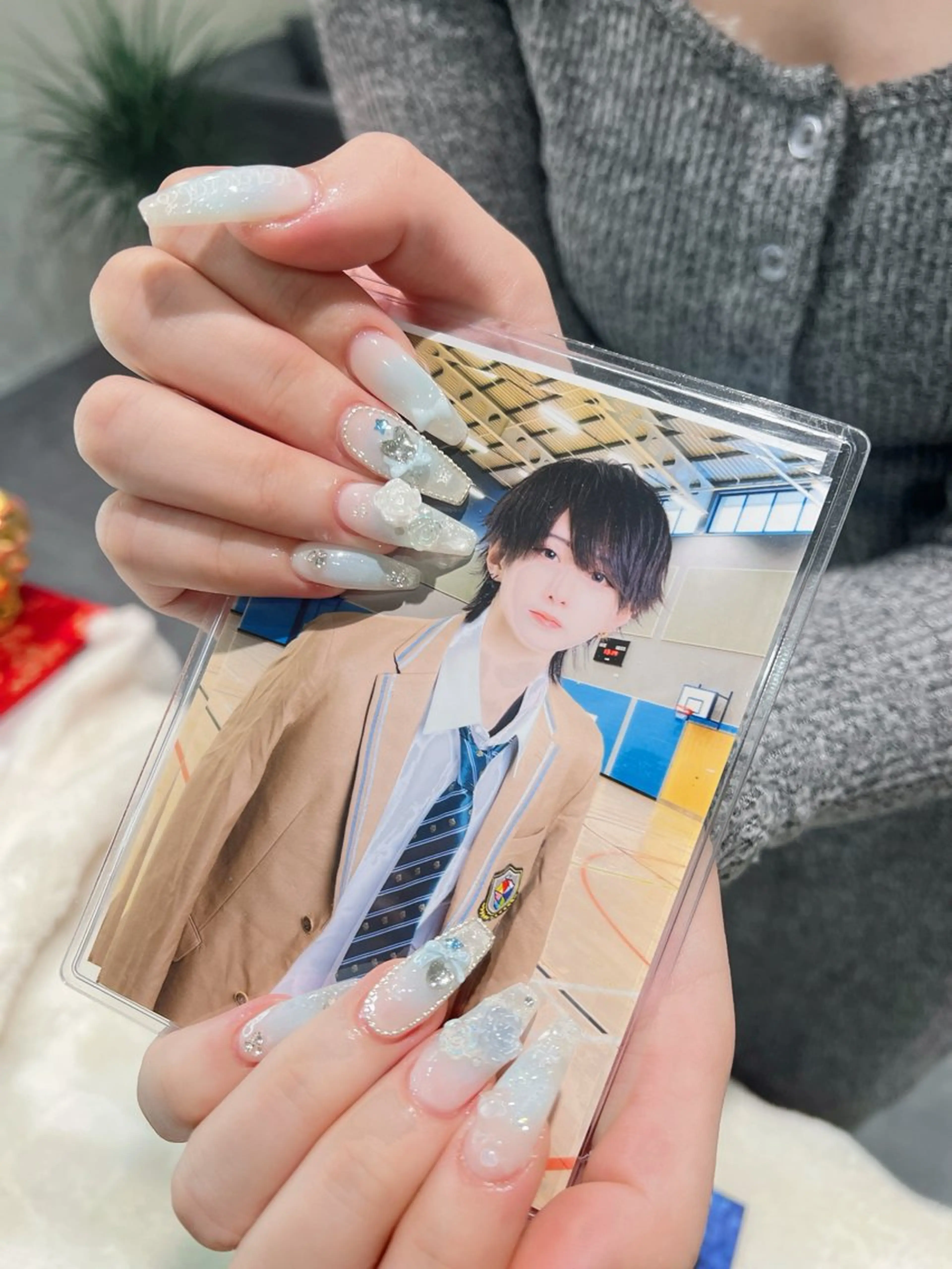 ロング ハンドネイル DELY _NAILS所属・Dely Nailのネイルデザイン