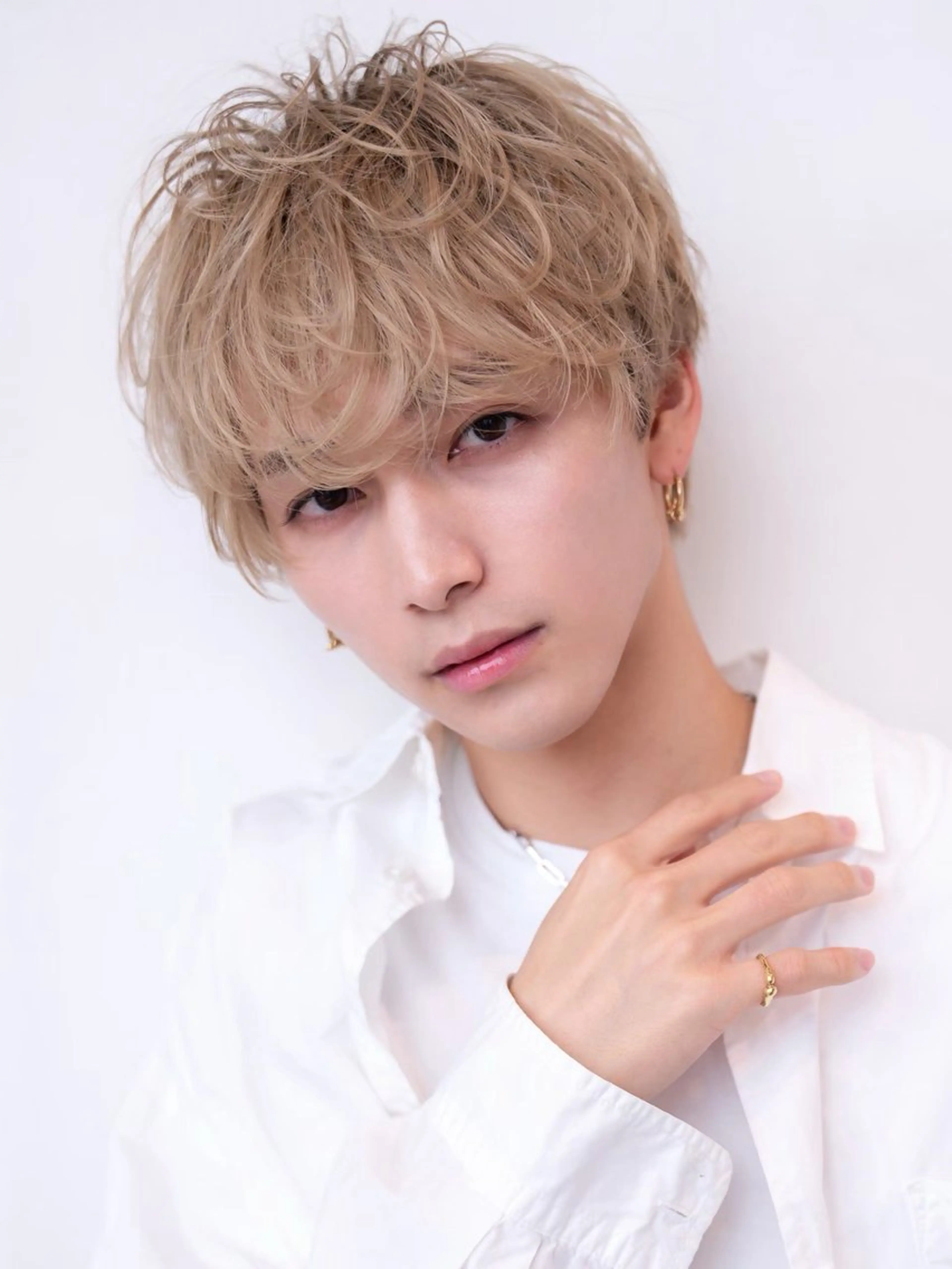 ショート メンズ メンズ韓国風 韓国風ヘア 韓国ヘア顔周りカット そーた/渋谷駅のヘアスタイル