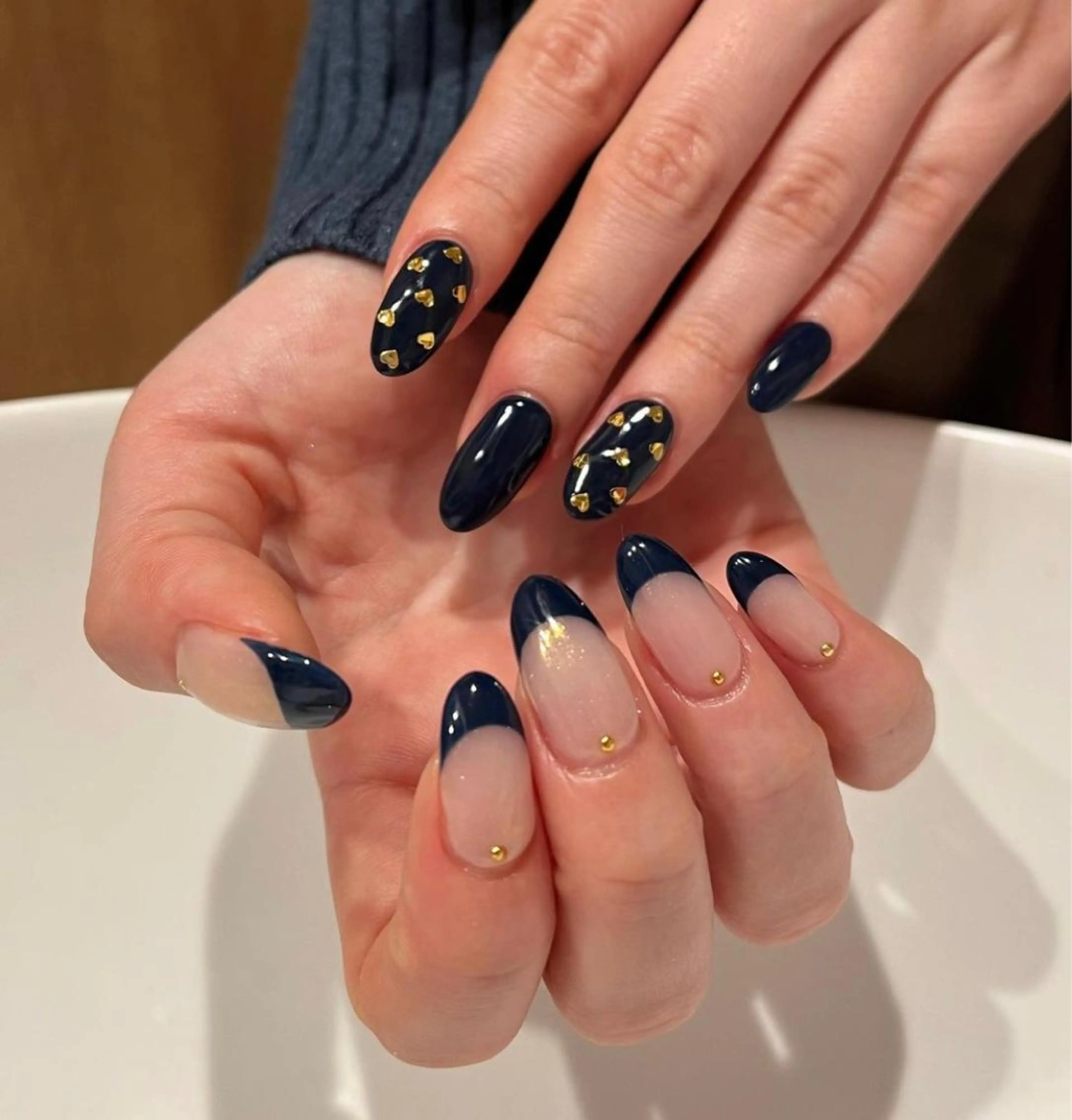 ネイル アイブロウ 眉カラー 眉毛ワックス脱毛 桜ネイル クリアネイル 長さ出し Moana Nail 長さだし専門店のネイルデザイン