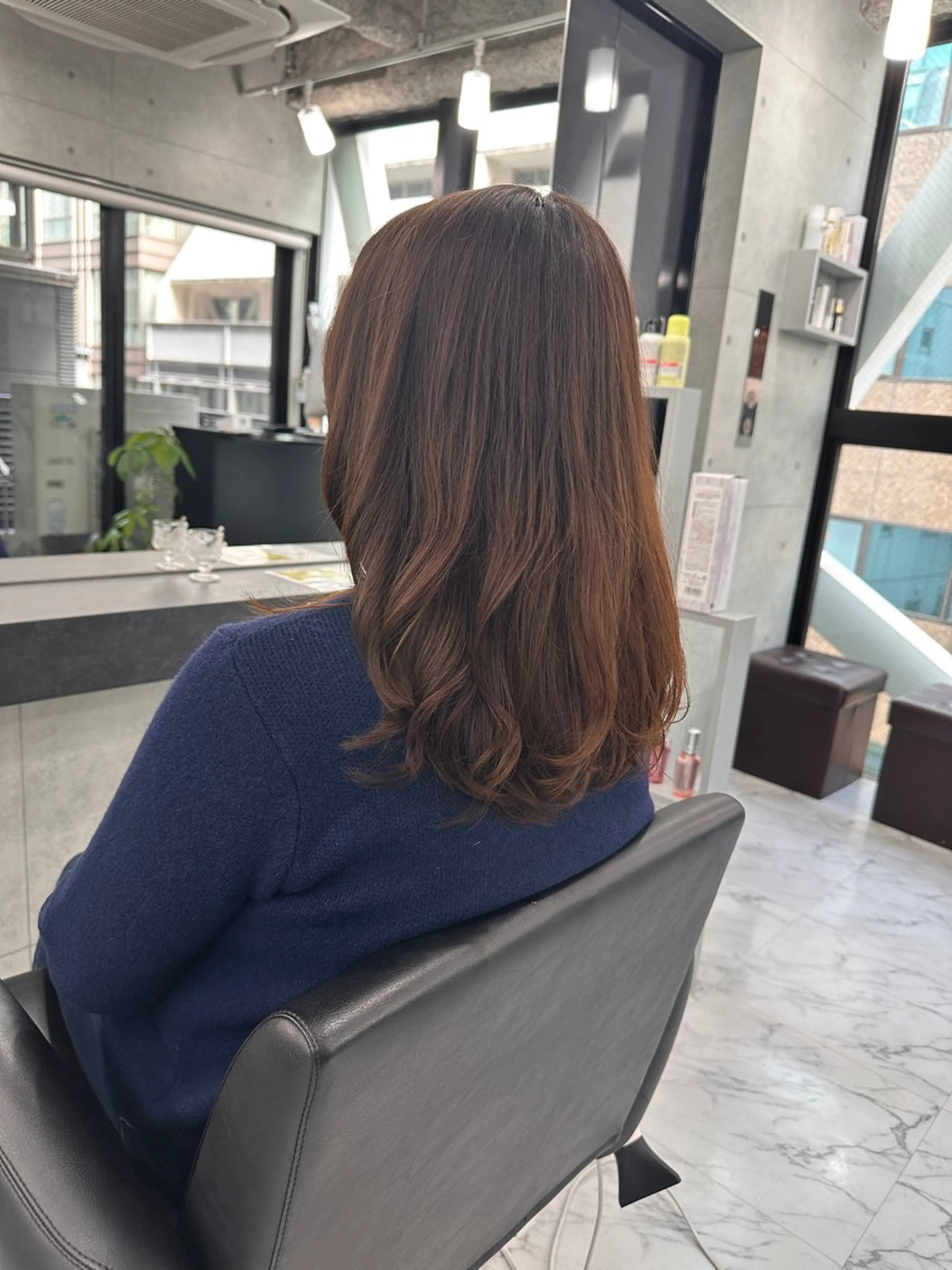 パーマ デジタルパーマ カット パーマ Endearing 銀座/レイヤーカットのヘアスタイル