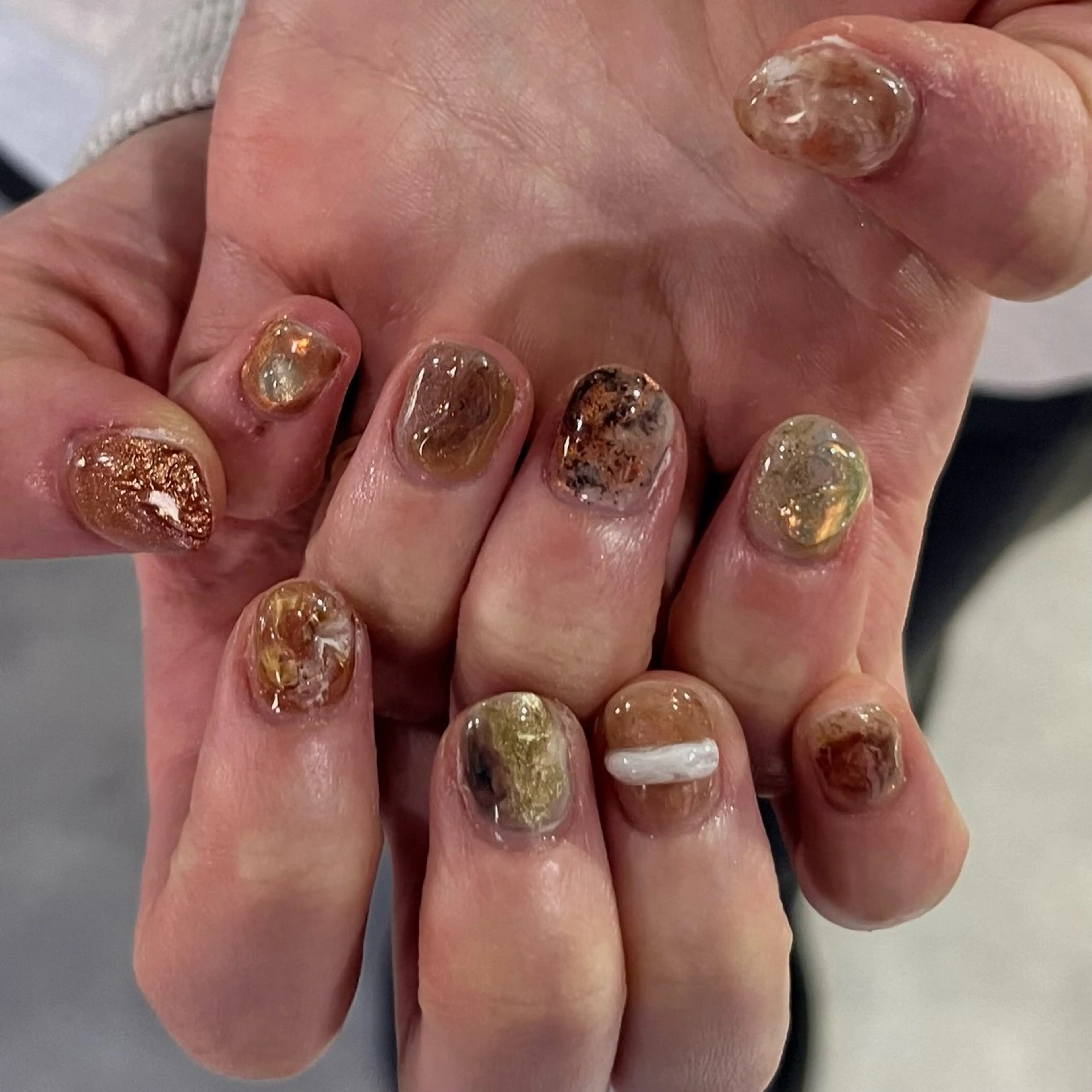 ネイル ゆびノさき 天王寺のネイルデザイン