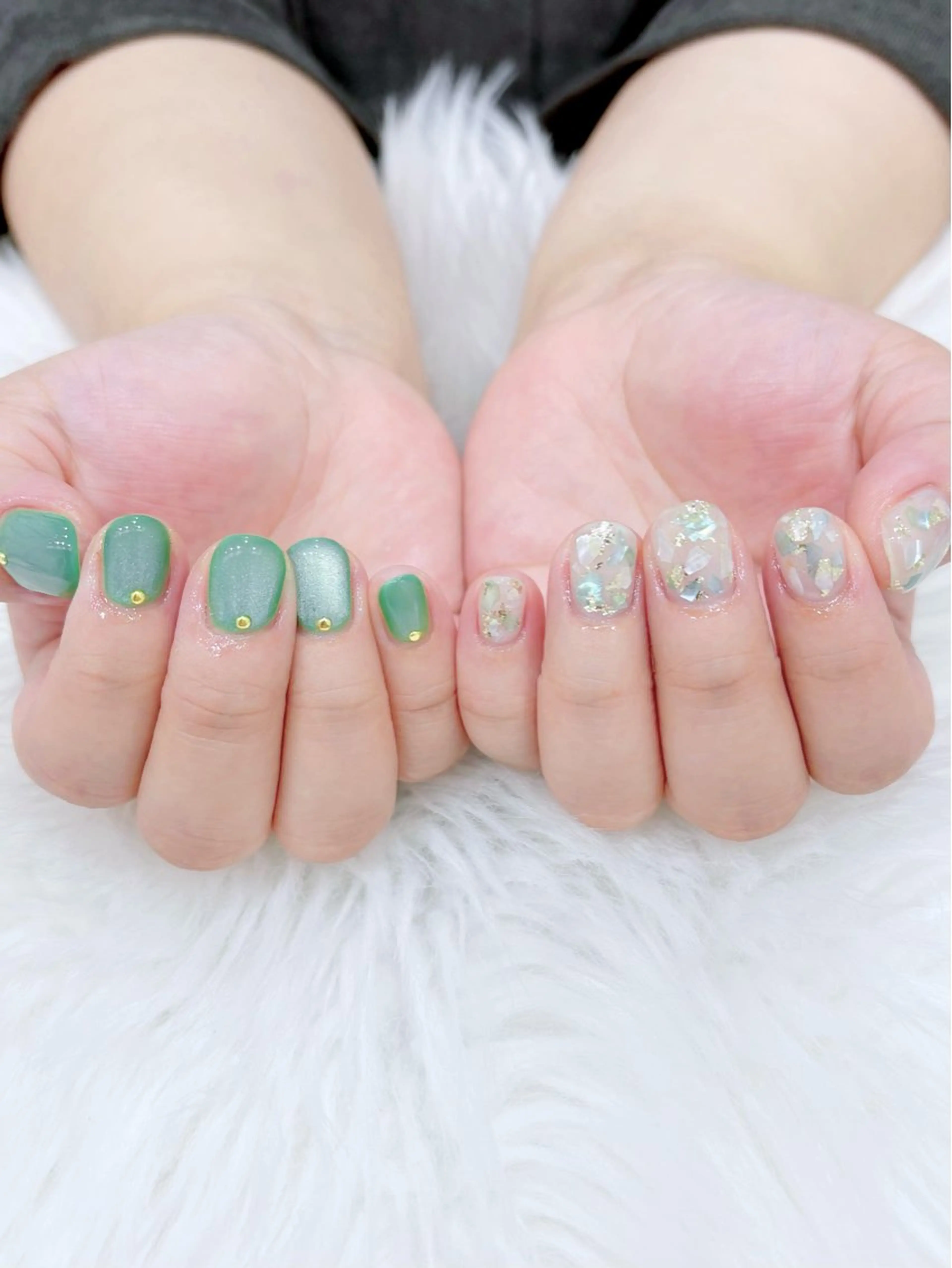 ネイル ハンドネイル GLANDOLL MIKUのネイルデザイン