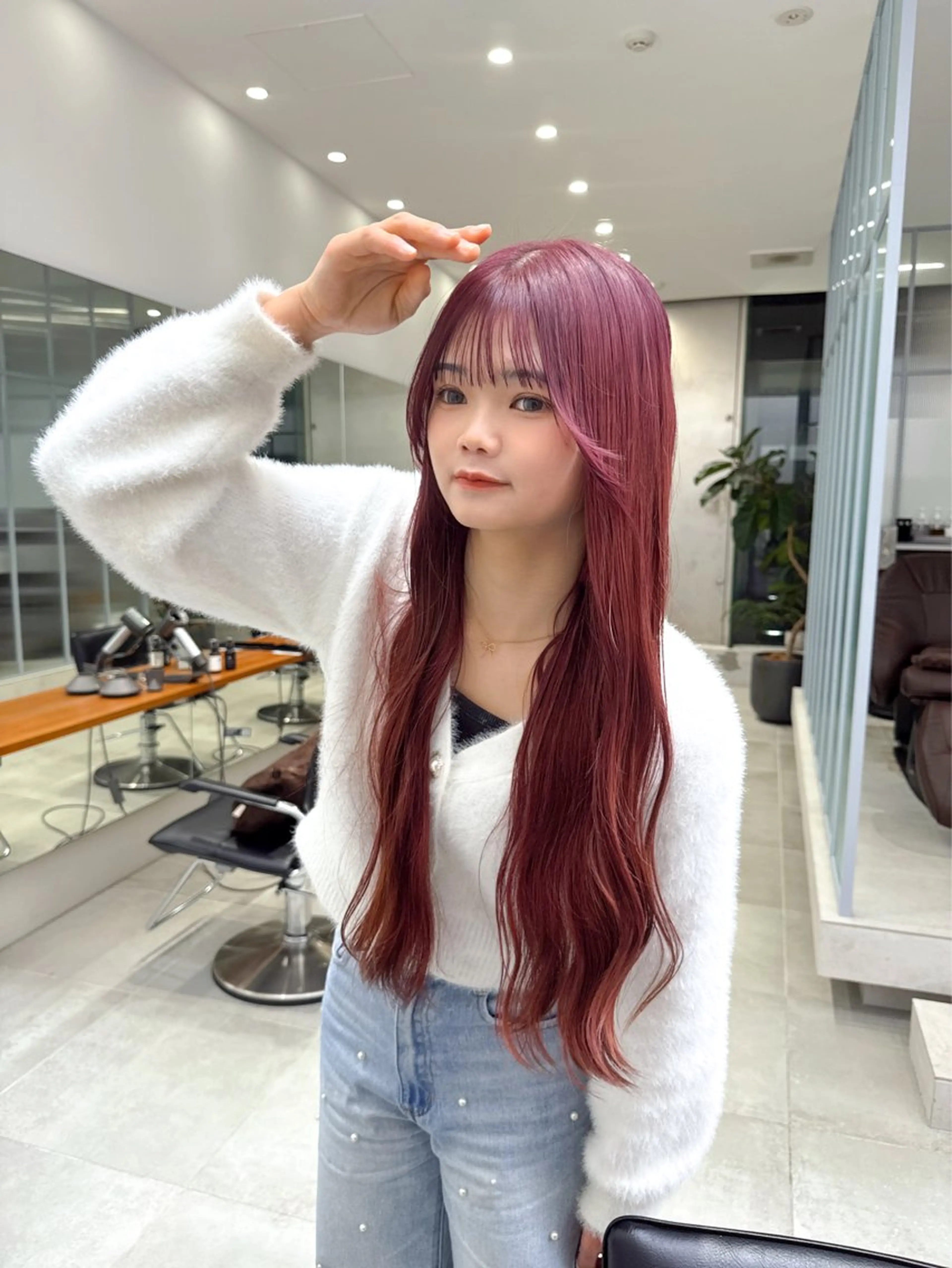 ロング カラー ヘアカラー ひかり／ レイヤー･ボブ🪽のヘアスタイル