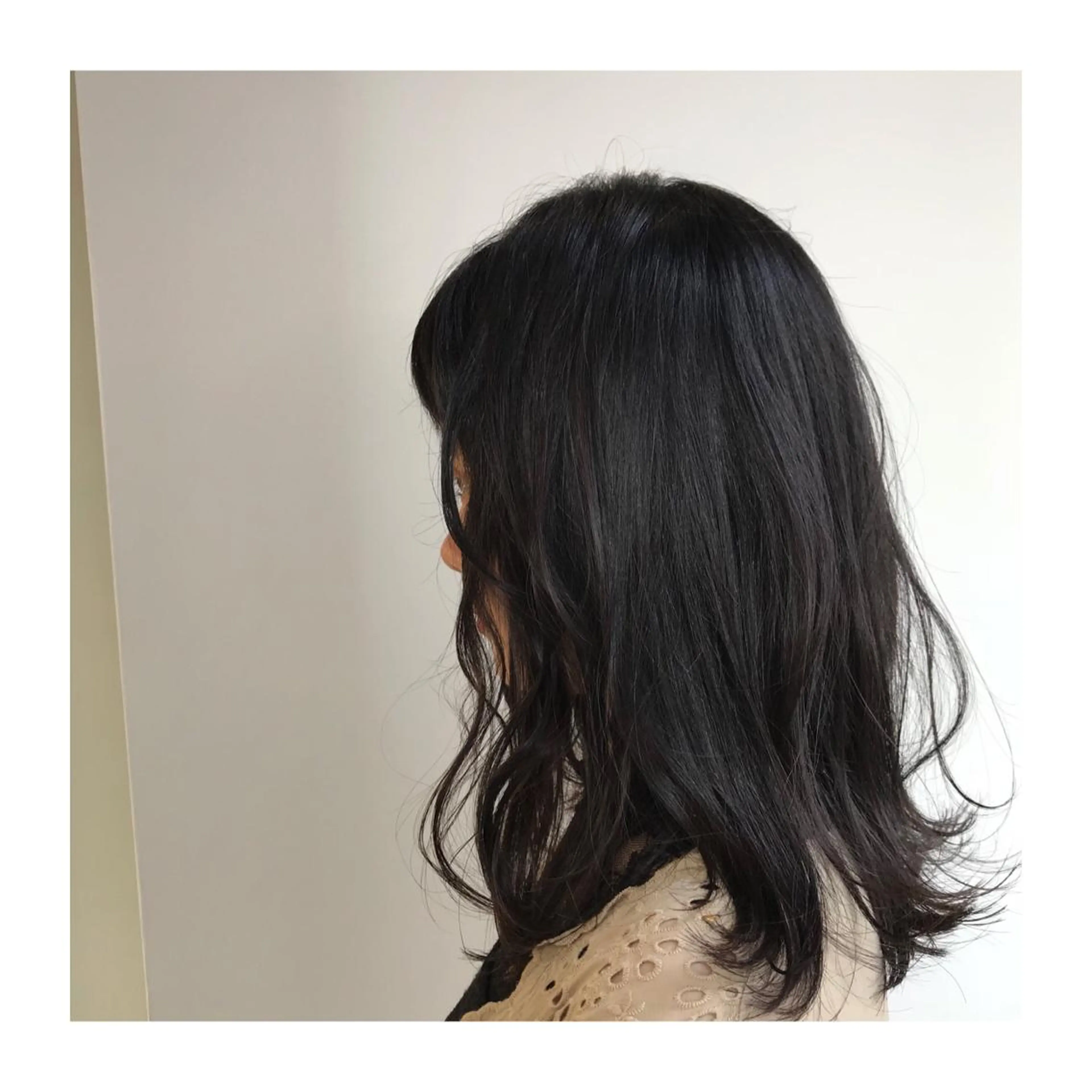 セミロング 30代からの大人 ショートのヘアスタイル