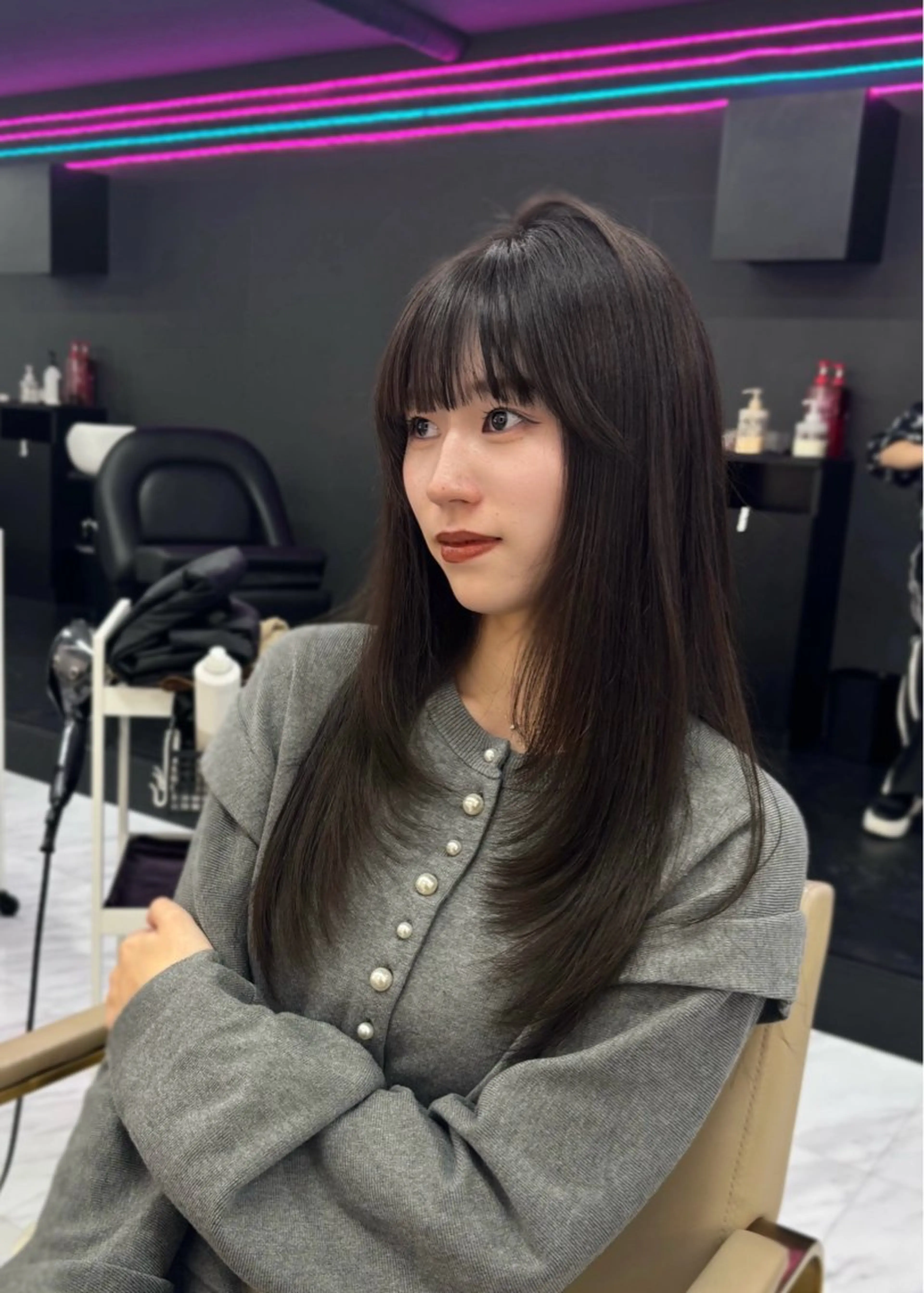 ロング カラー 岡山 愛のヘアスタイル