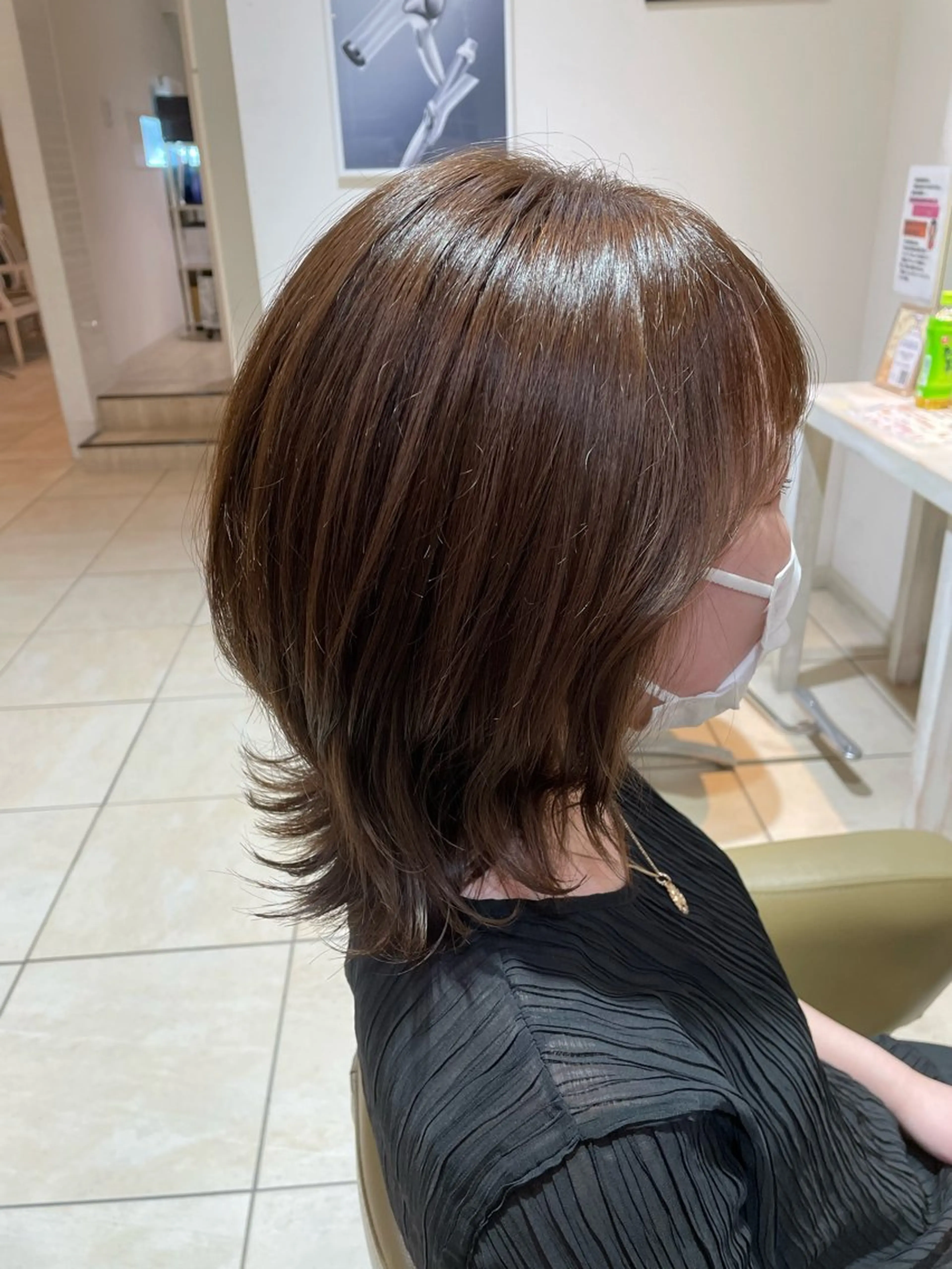 ミディアム カット トトサ　カミング所属・モデル募集 ✨のヘアスタイル