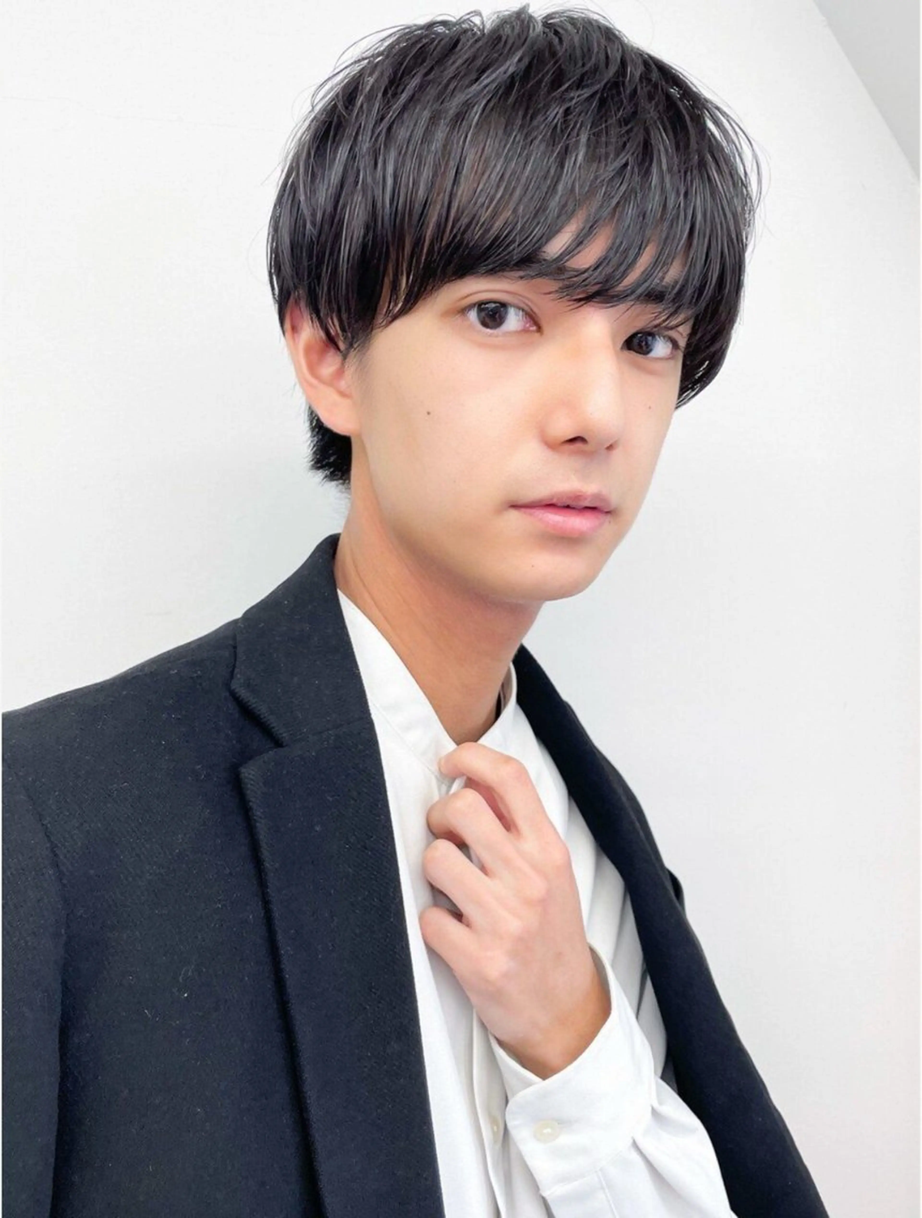 ショート メンズ ビジネス ツーブロック カット 加藤 いくみのヘアスタイル