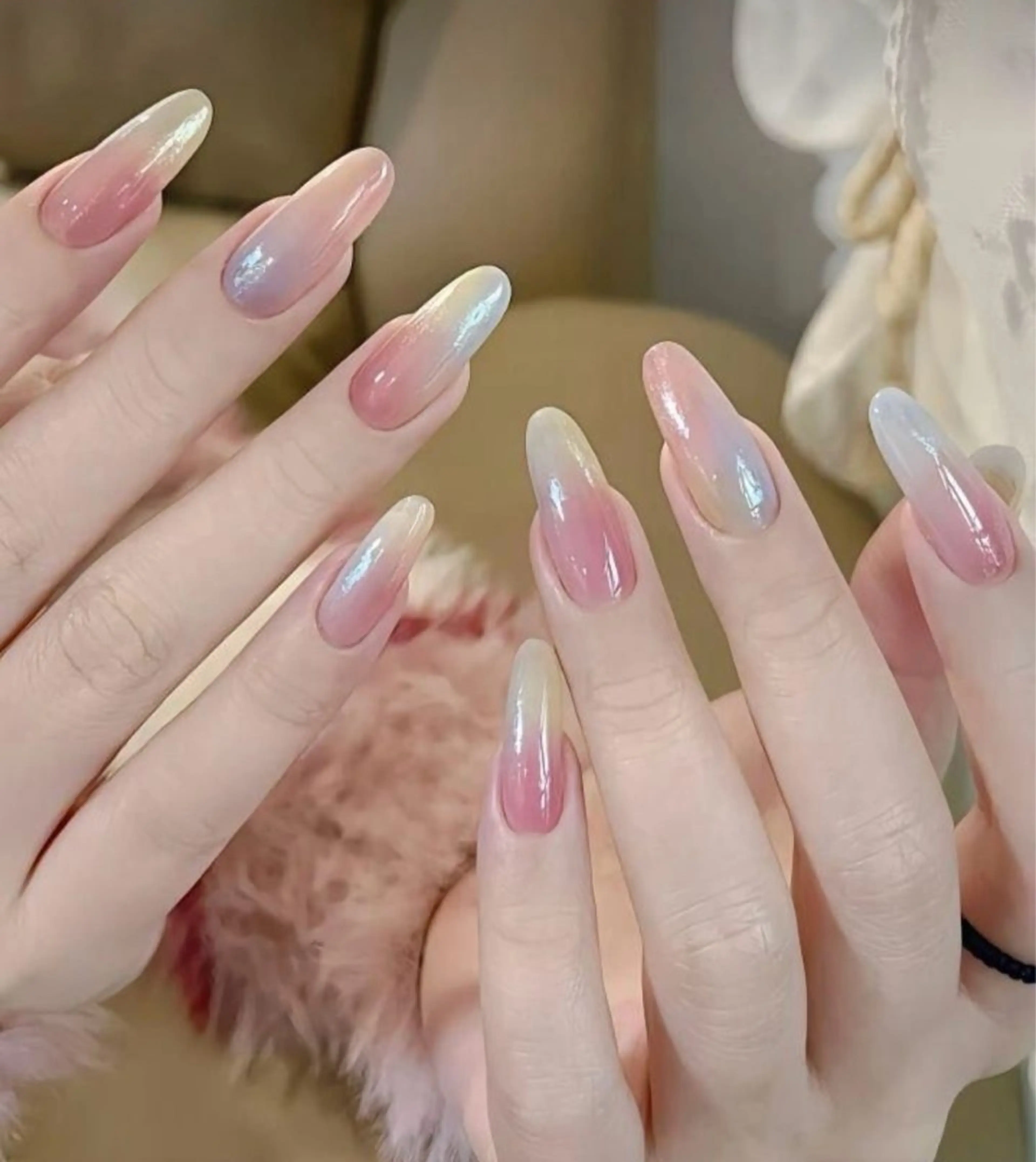 ネイル アートネイル チークネイル フレンチネイル ジェルネイル キラキラネイル Lily nails studio所属・ネイルサロン Lilyのネイルデザイン