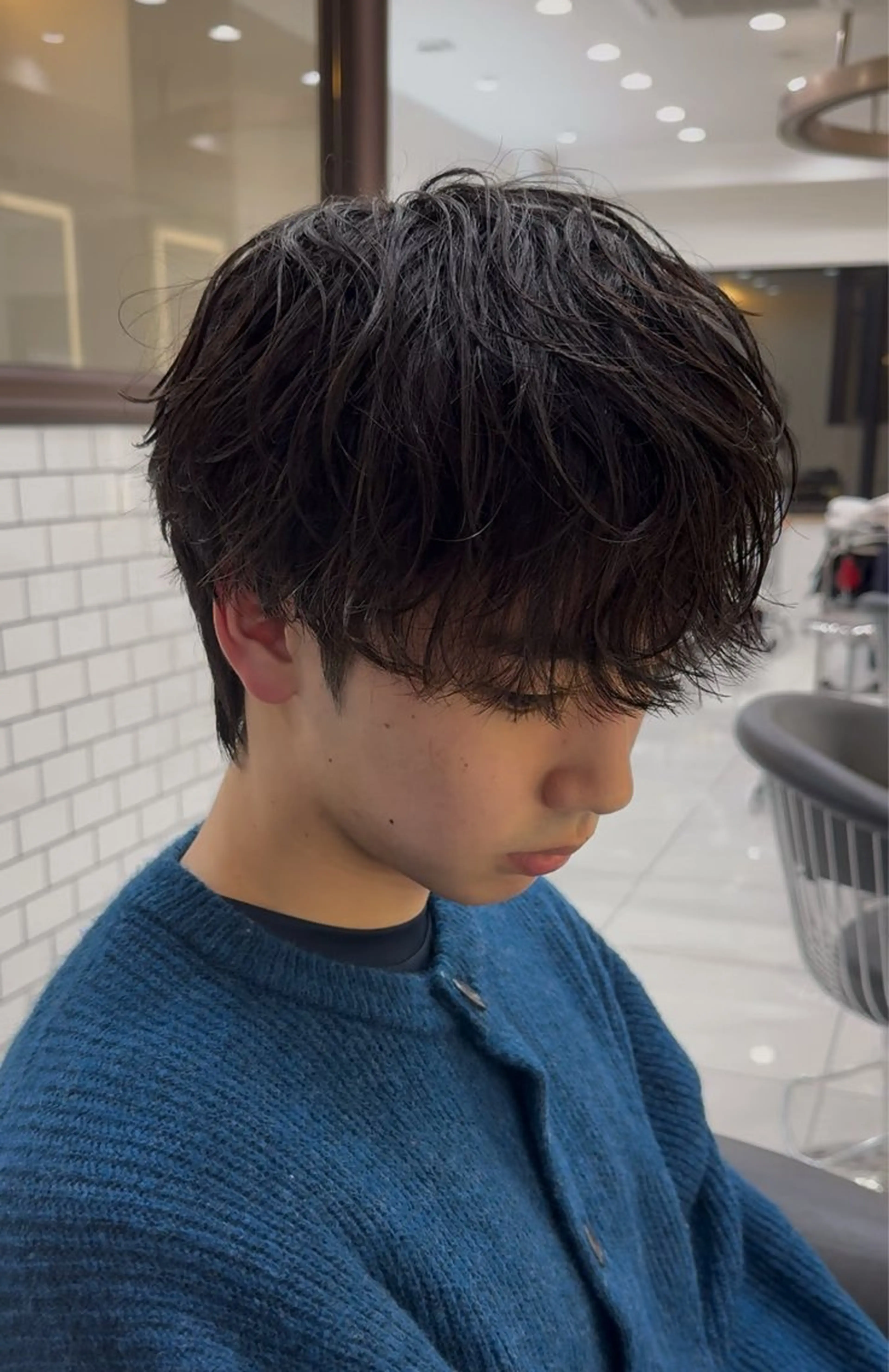 パーマ メンズ パーマ miyu'somotesando所属・菅野 心悠/メンズヘアのヘアスタイル