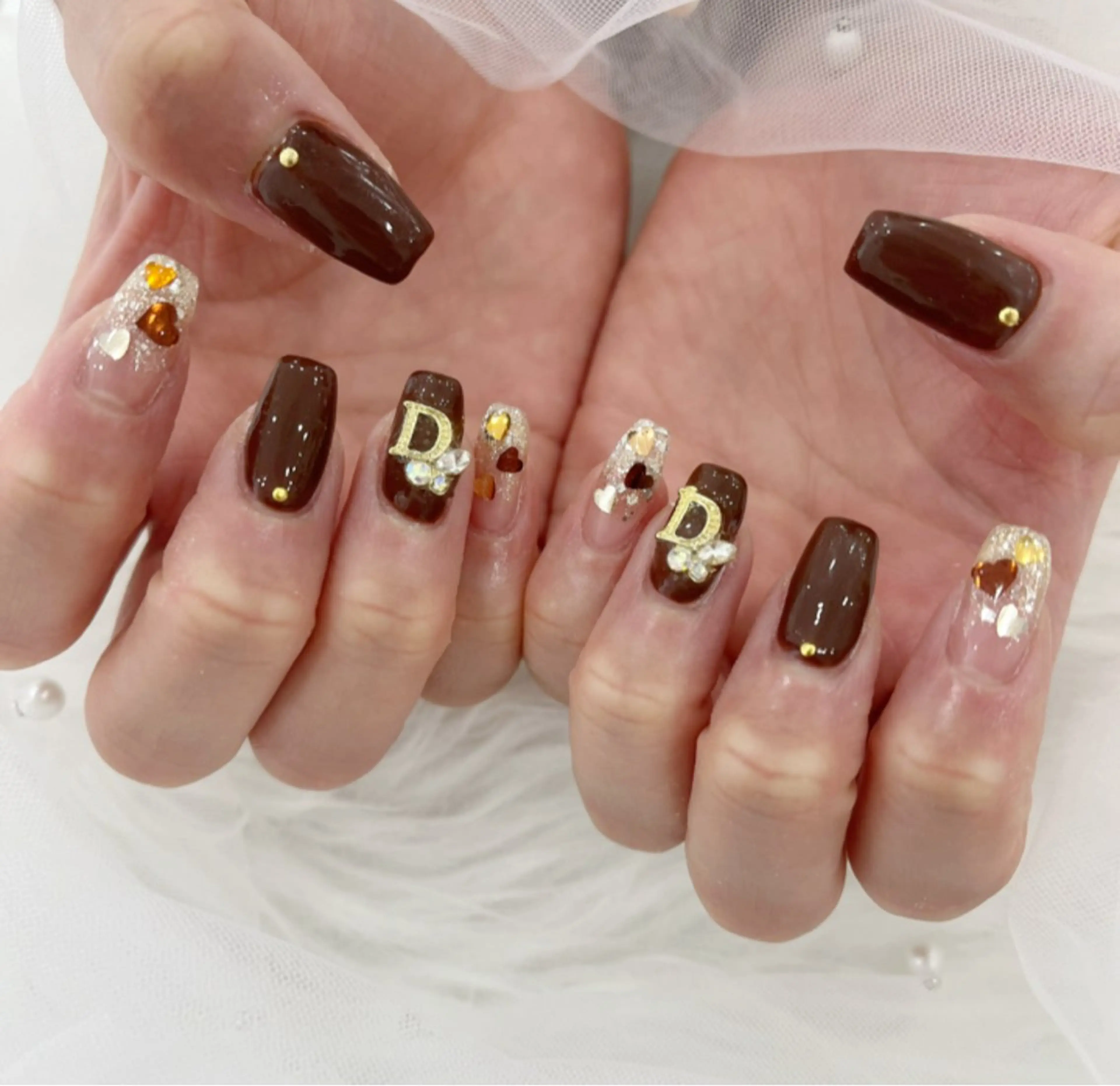 ネイル 長さ出し フットネイル ジェルネイル 韓国ネイル マグネットネイル #Amin所属・#Amin nail salonのネイルデザイン