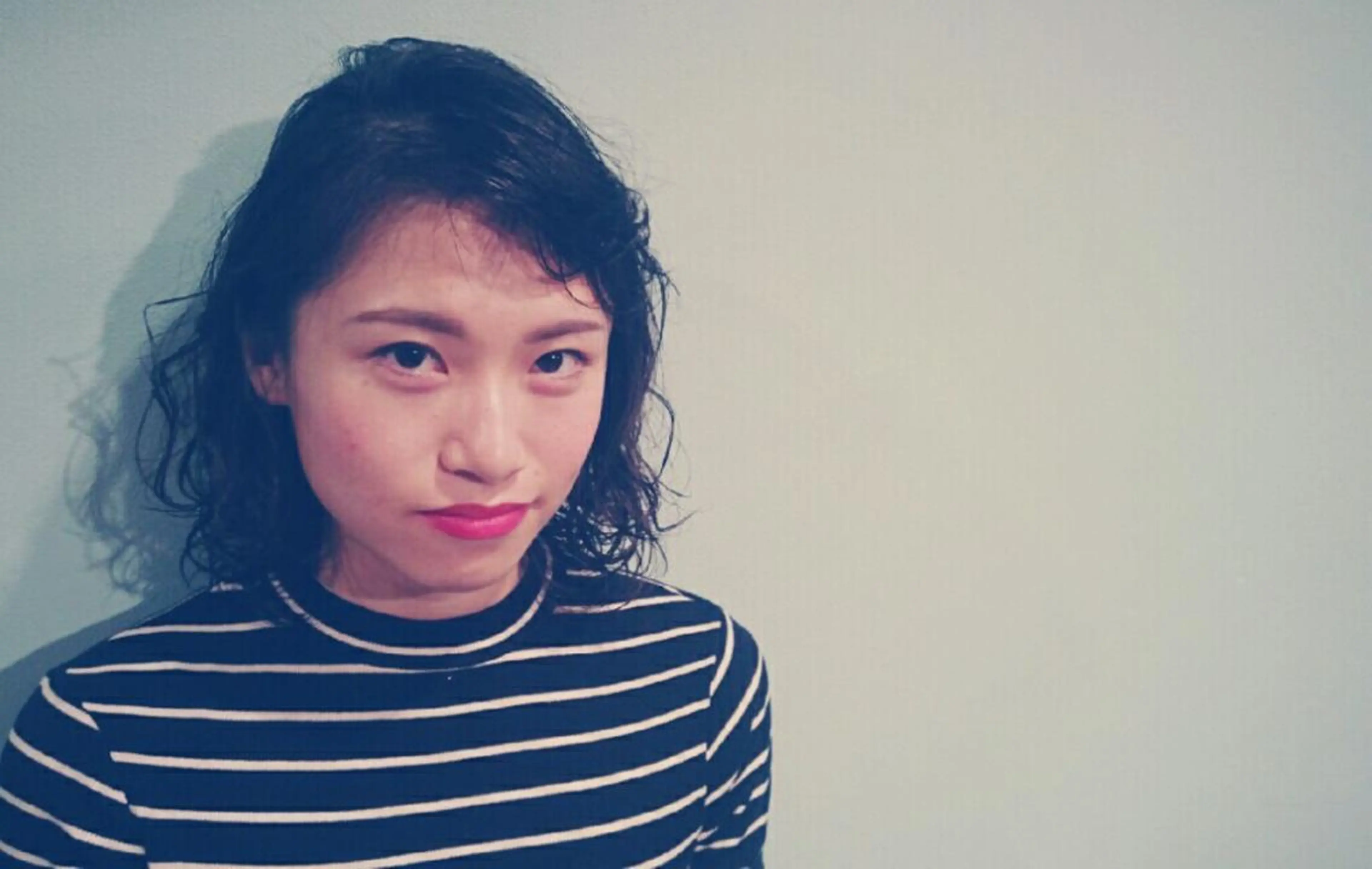 ミディアム パーマ BLANCO青山所属・. MAMIのヘアスタイル