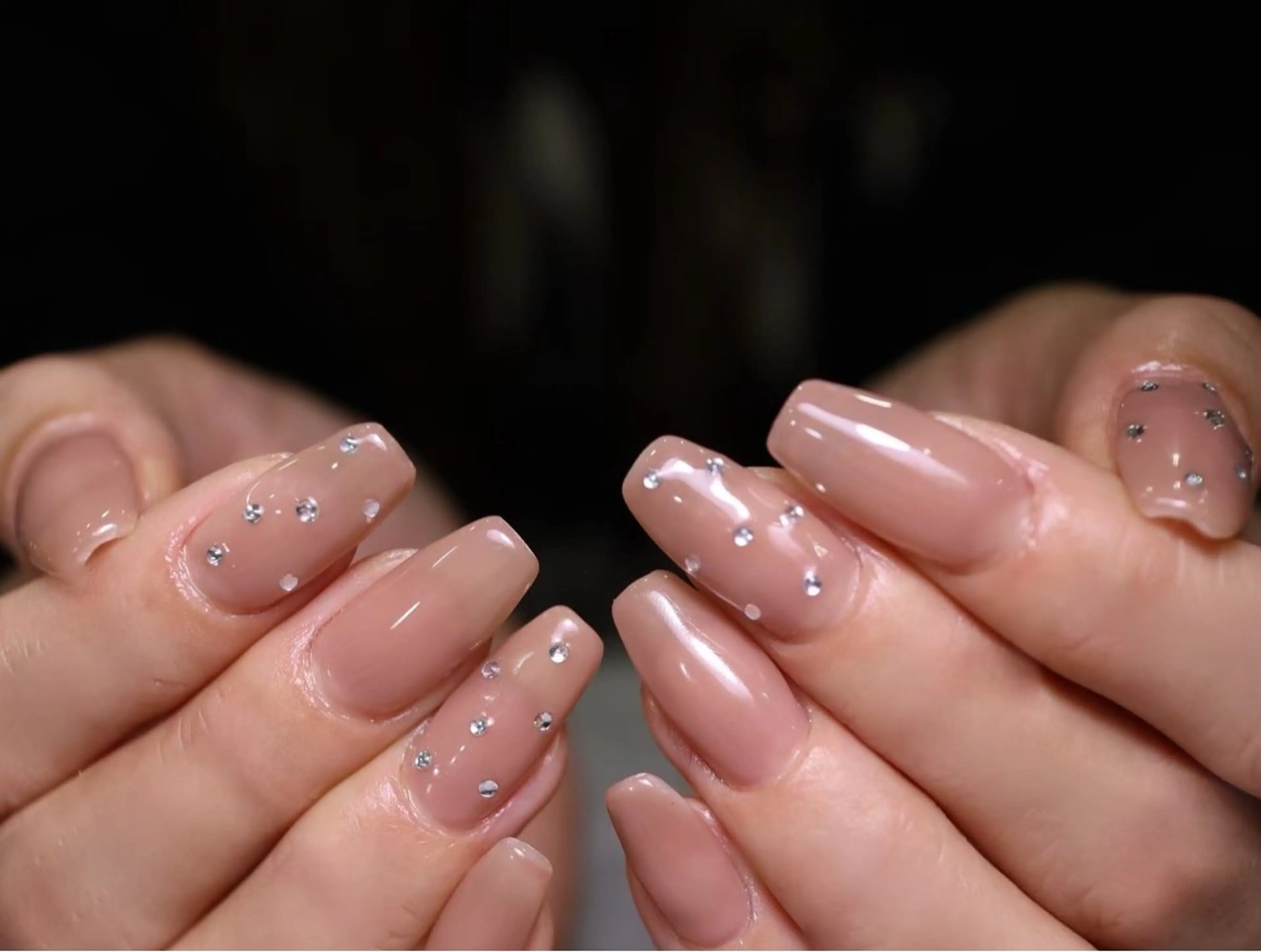 ネイル 長さ出し ネイルチップ 🌷 Ryoko🌷のネイルデザイン