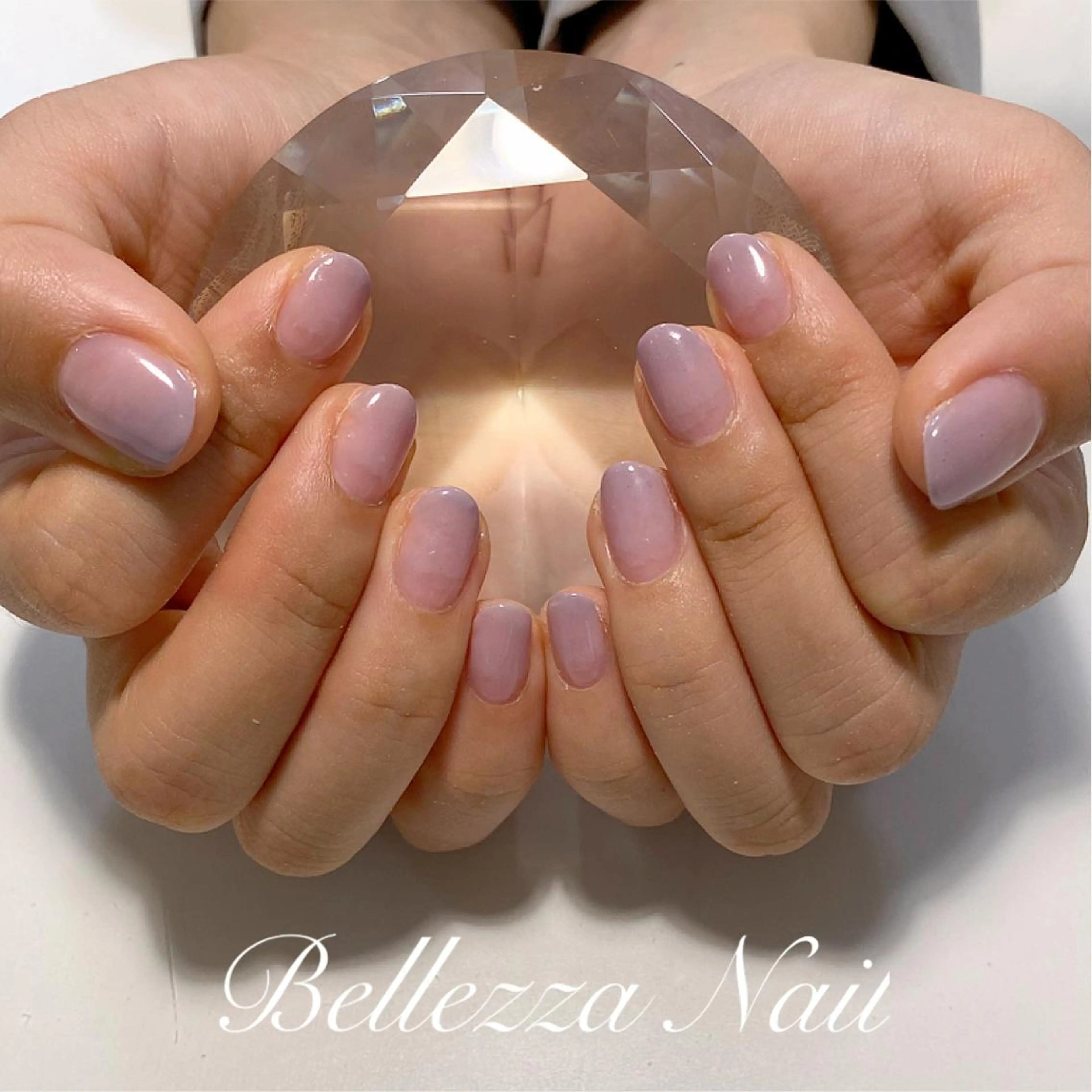 ネイル グラデーション パープル Bellezza Nailのネイルデザイン