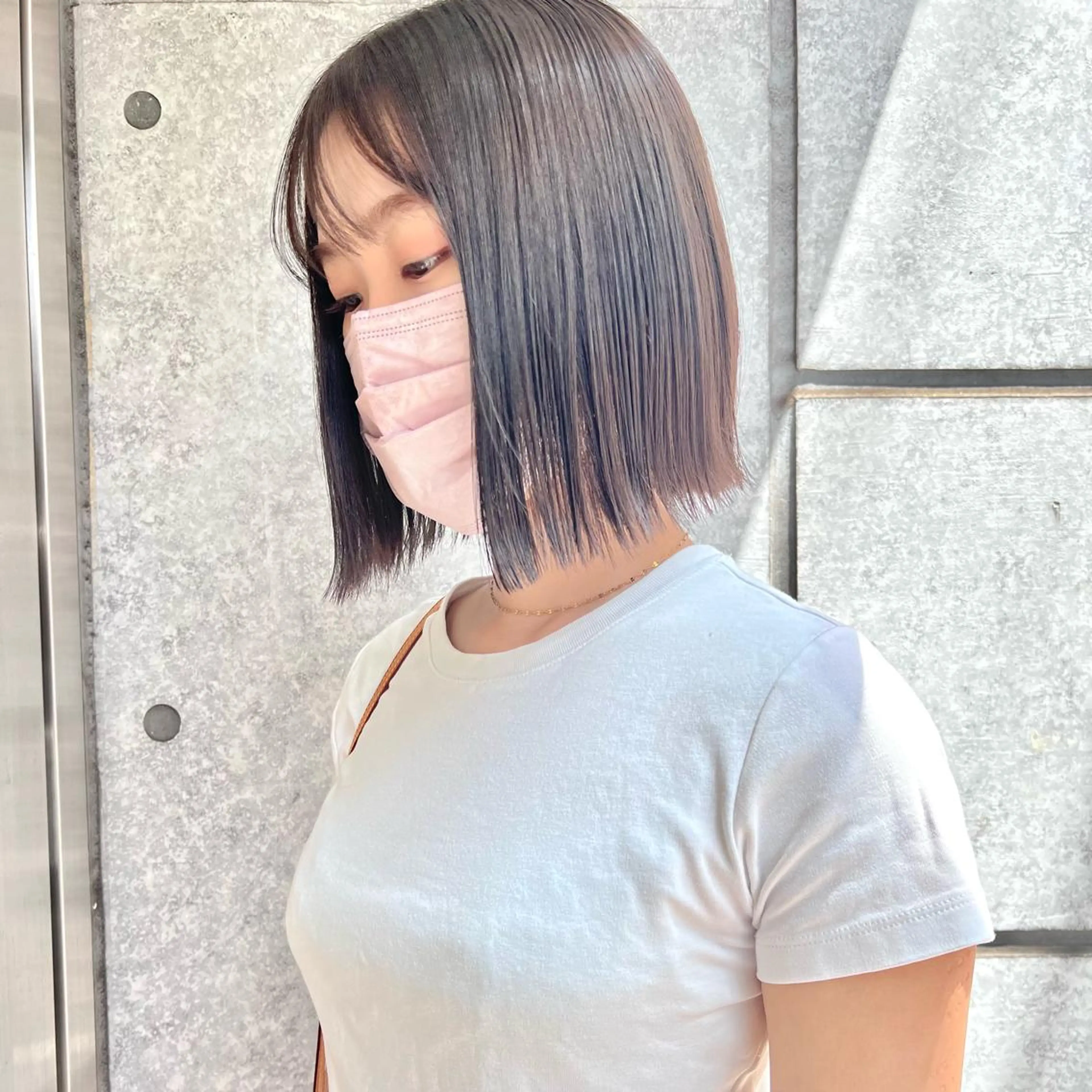 ショート カラー カット ヘアカラー 縮毛矯正 トリートメント MiU所属・髪質改善|ストレート |ブリーチ|ゆたかのヘアスタイル