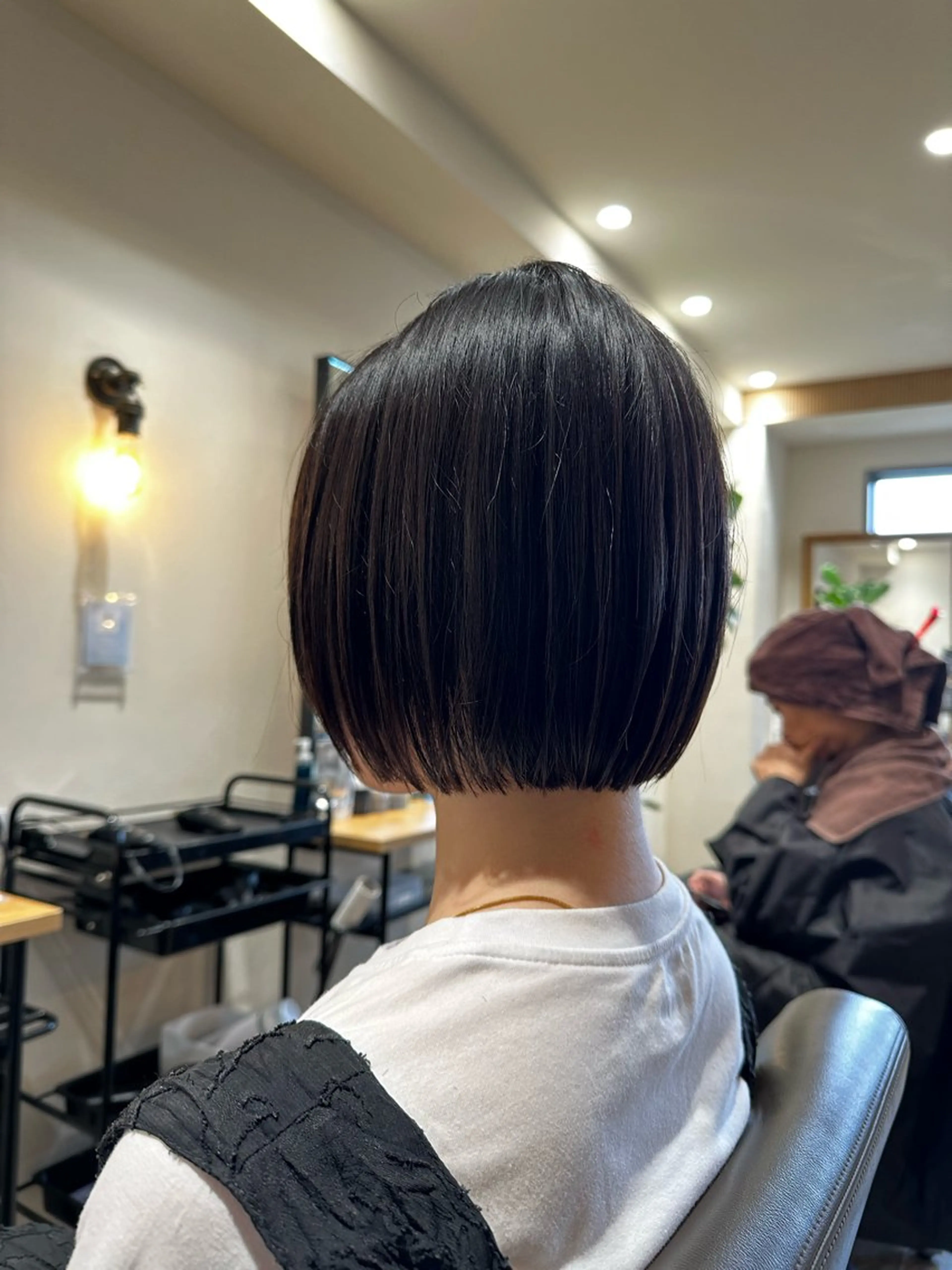 ミディアム ボブ メンズカット×眉毛 デザイナー⚘Nanaの眉毛・アイブロウイメージ